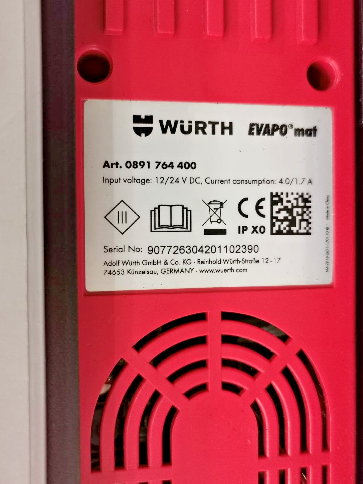 Würth 0964765400 Würth EVAPO MAT Art. 0964765400 Air Conditioner Cleaner- Incomplete Accessories 2