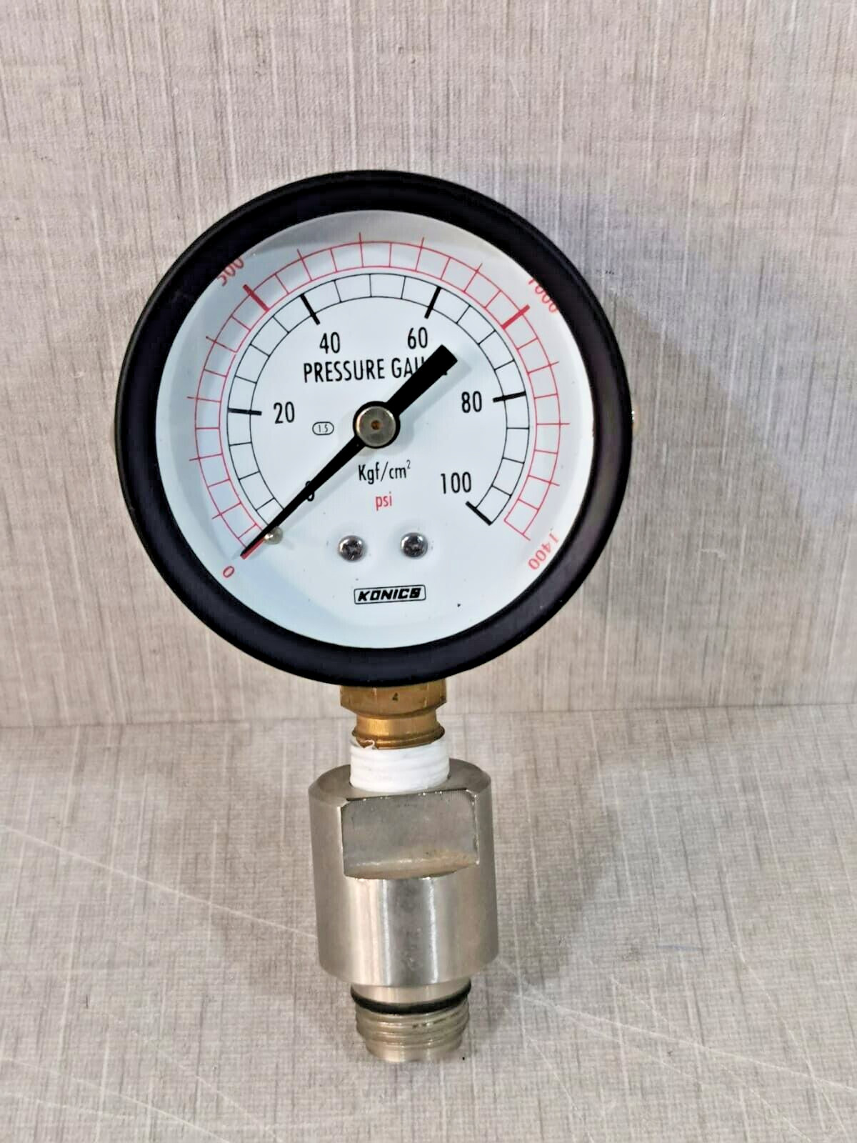 Konics Pressure Gauge 0-100 kgf/cm2