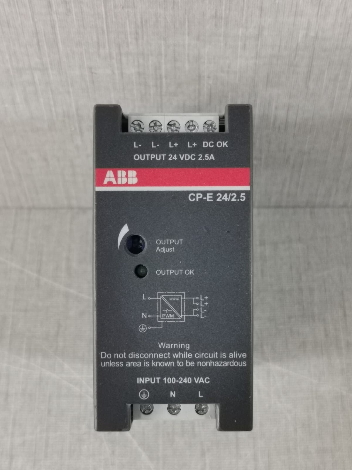 ABB CP-E 24/2.5 Switch Mode Power Supply 1SVR427032R0000
