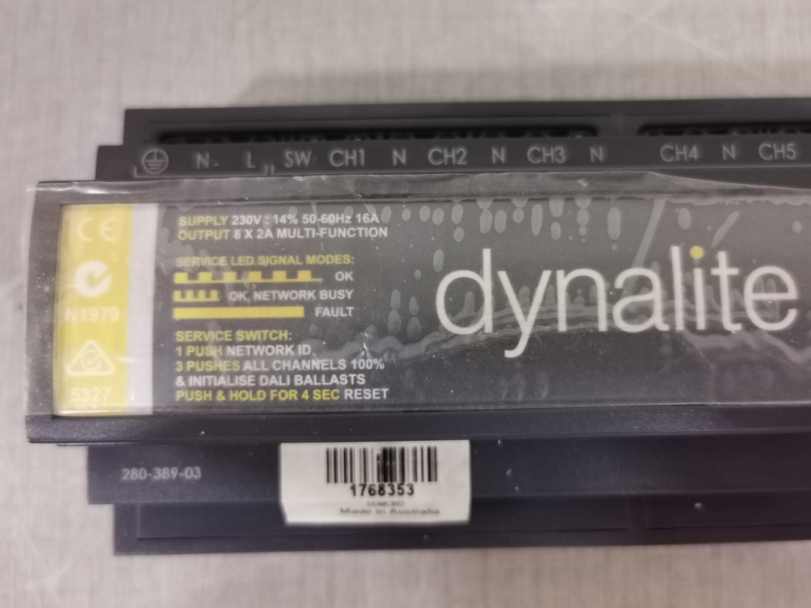 Philips DDMC802 Philips Dynalite DDMC802 8 x 2A Multi-Function Power Supply 2