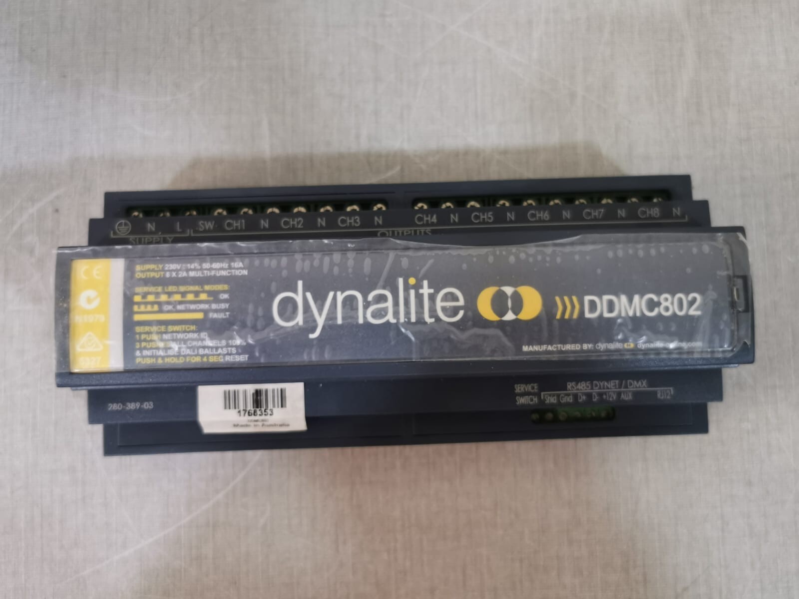 Philips DDMC802 Philips Dynalite DDMC802 8 x 2A Multi-Function Power Supply 4