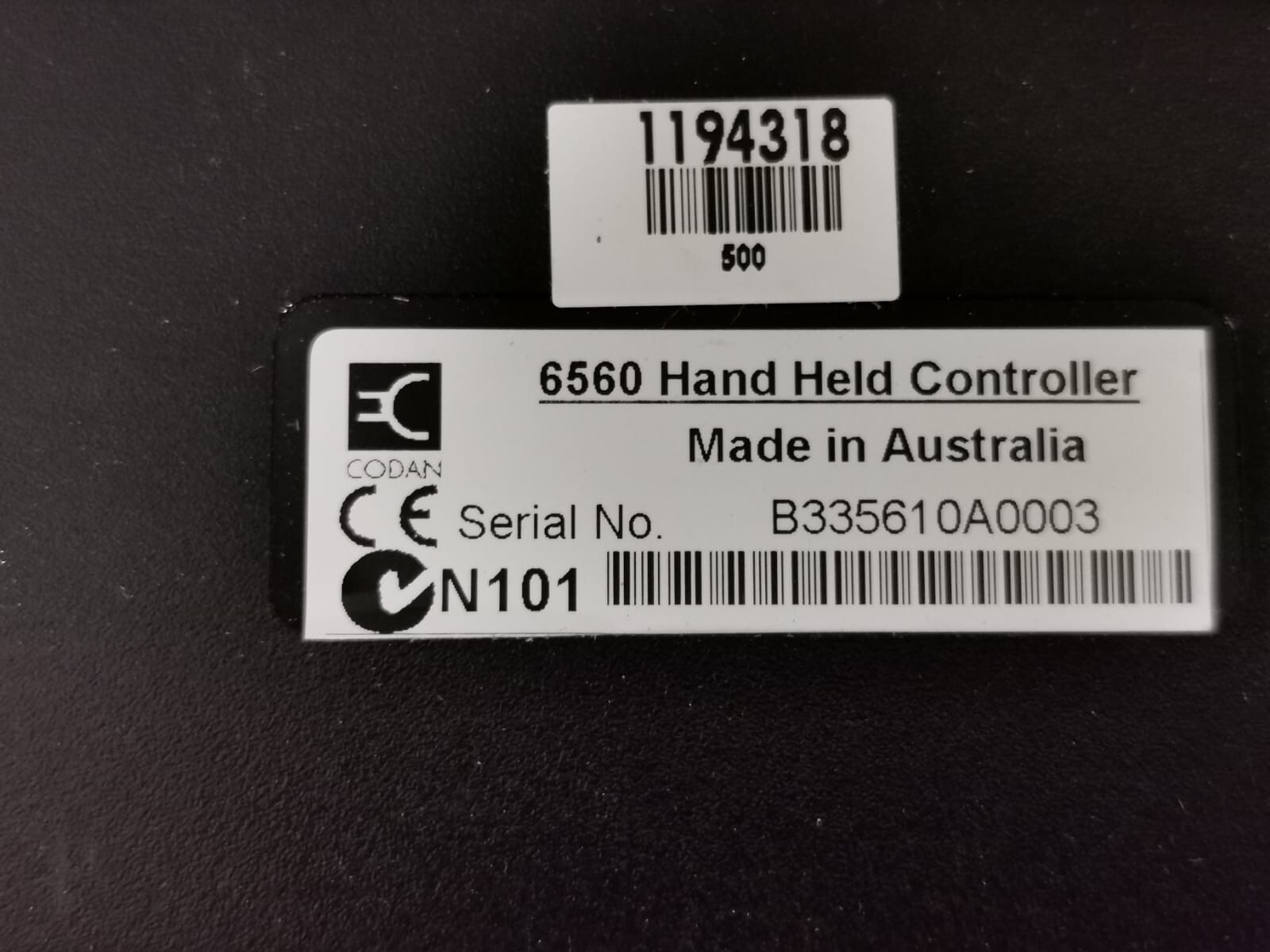 Codan 6560 Codan Remote 6560 Hand-Held Controller 4