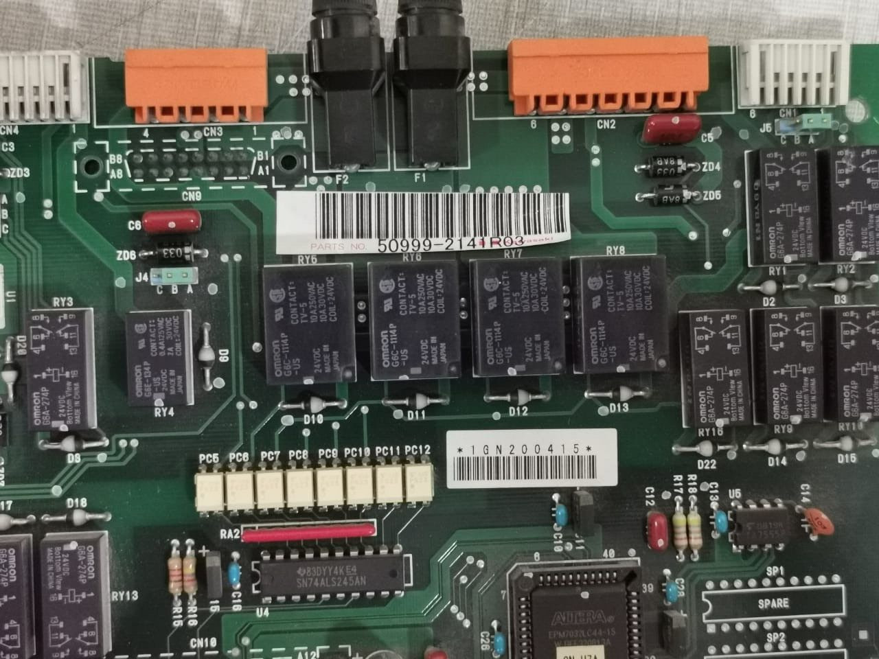 Kawasaki 50999-2141R03 Kawasaki 50999-2141R03 Relay Interface Board FNIP 3