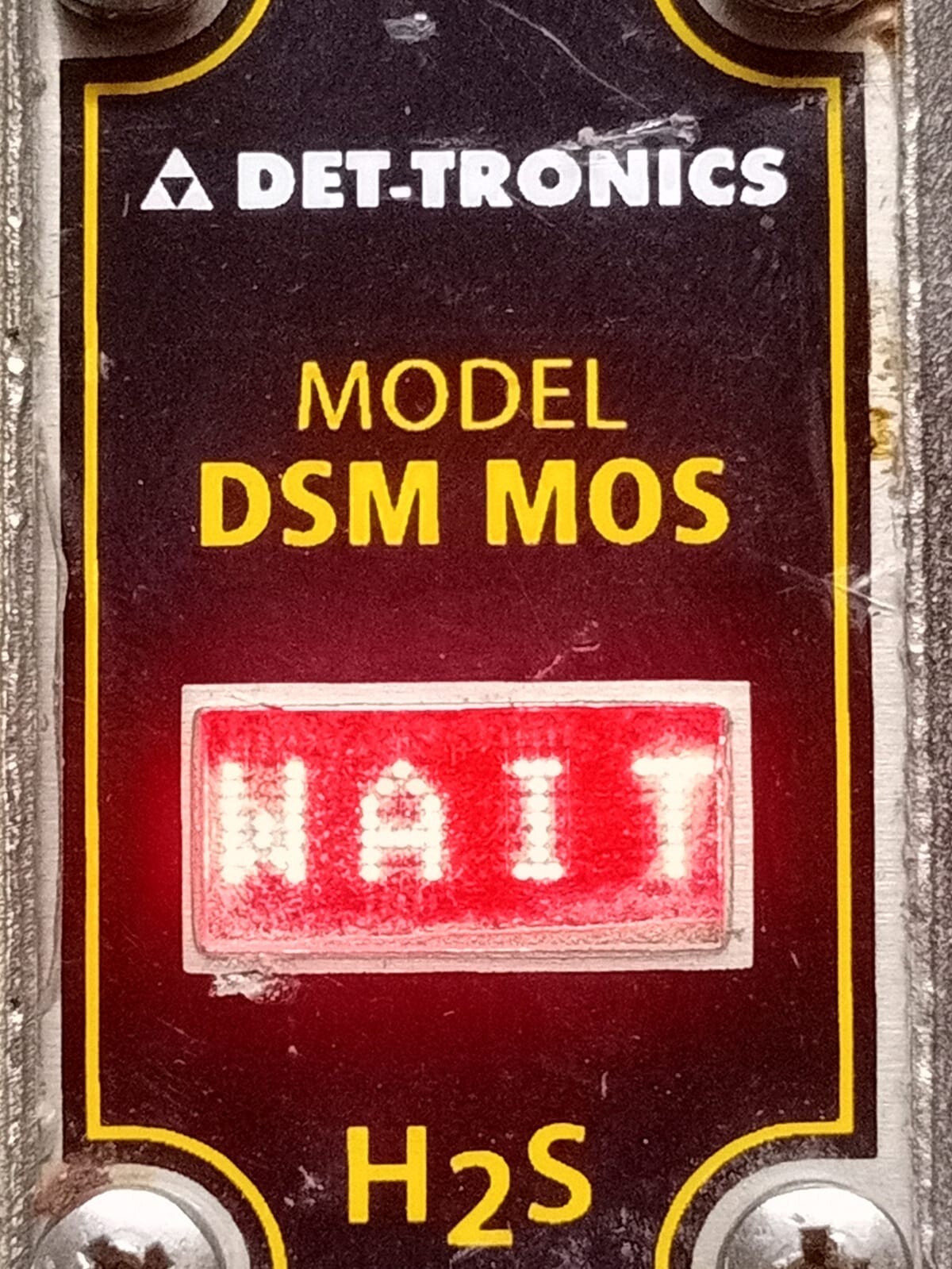 DET-TRONICS DSM MOS DET-TRONICS DSM MOS H2S DETECTOR 5