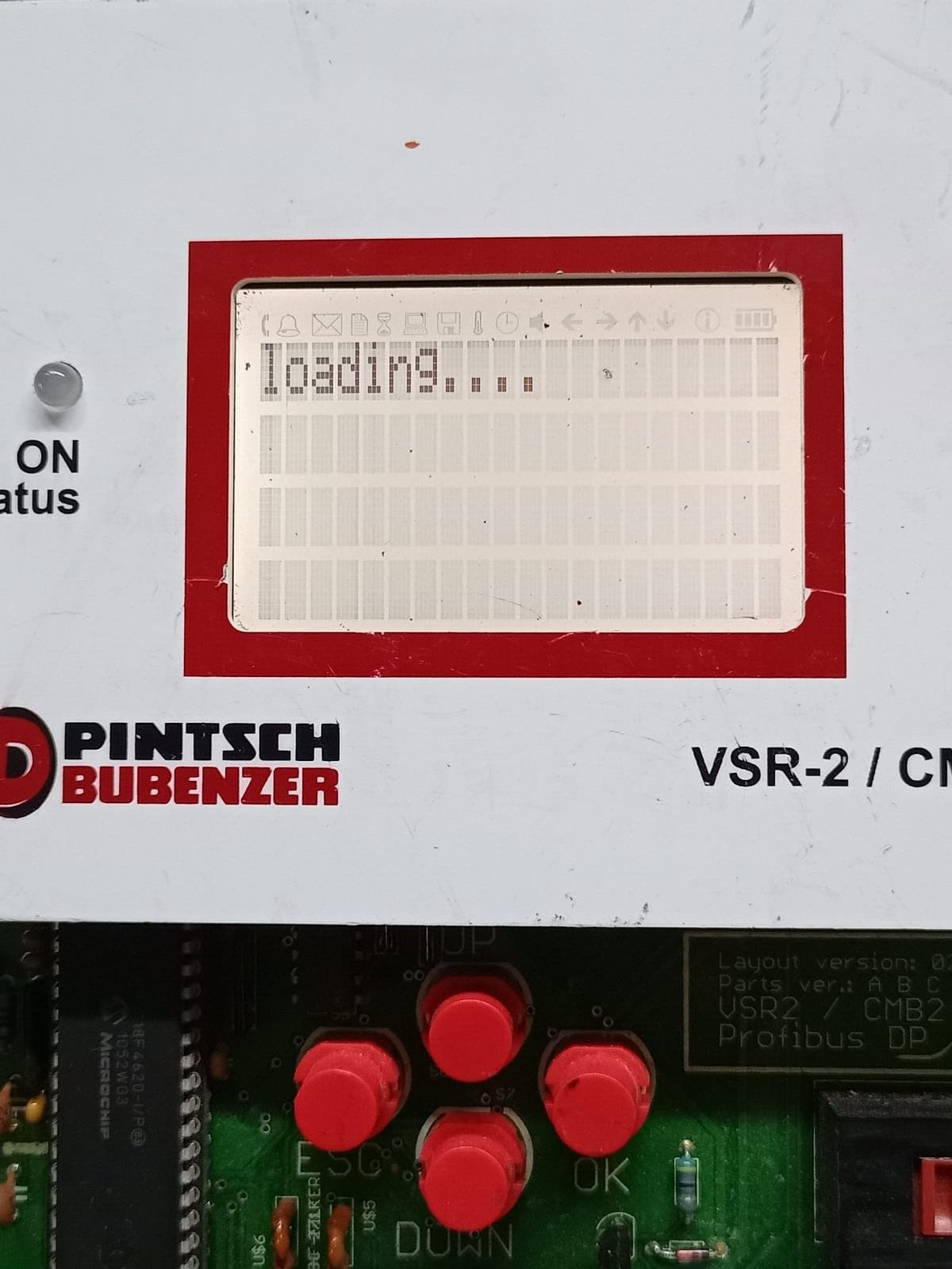 Pintsch Bubenzer VSR2-SB/CMB2 Pintsch Bubenzer VSR2-SB/CMB2 Measurement Monitoring System Ver 022 Panel Board 7