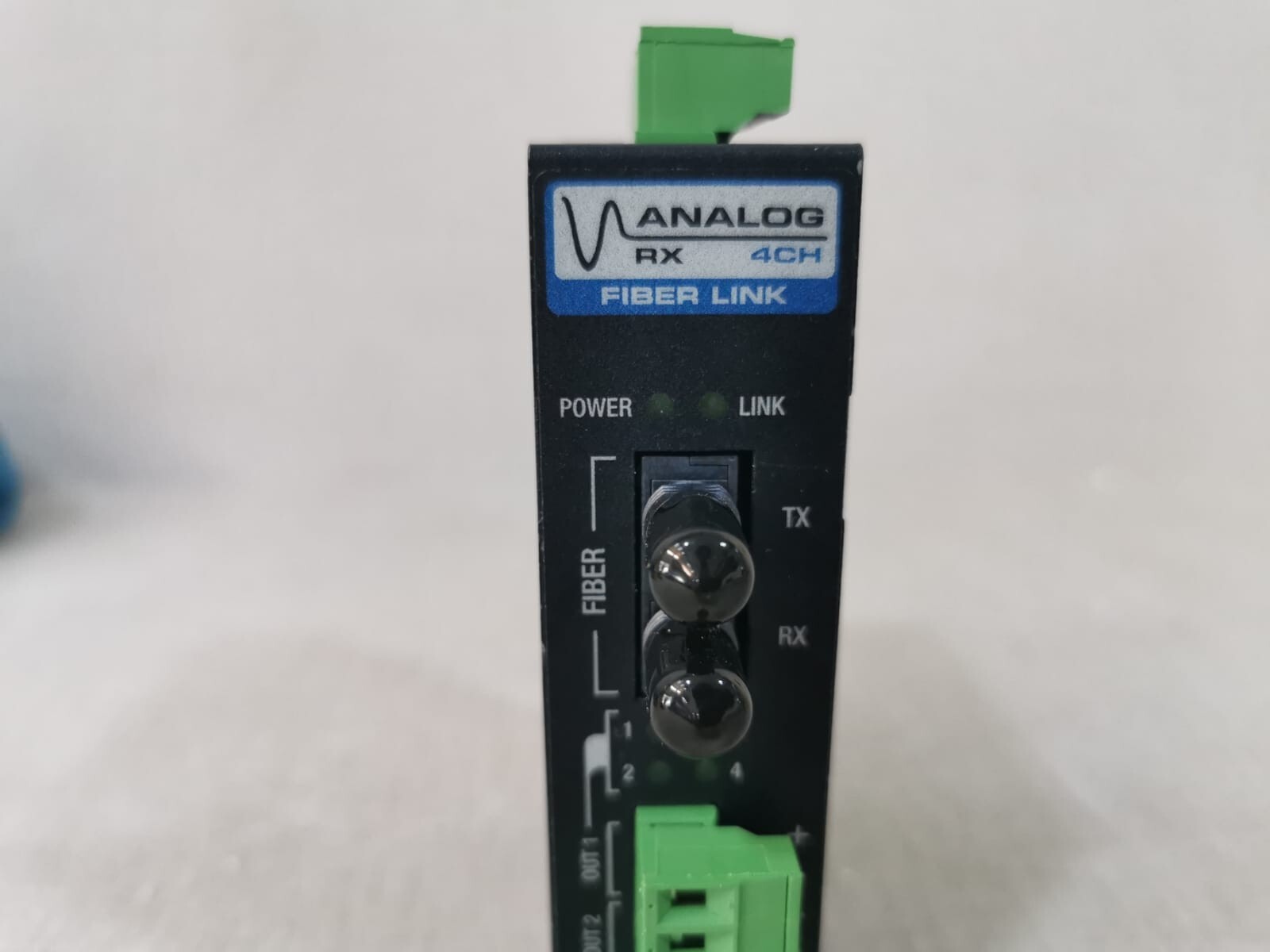RLH Industries ADH-420RX-50-1 RLH Industries RX High Speed 4 channel 4-20ma ADH-420RX-50-1 Analog Fiber Link 2