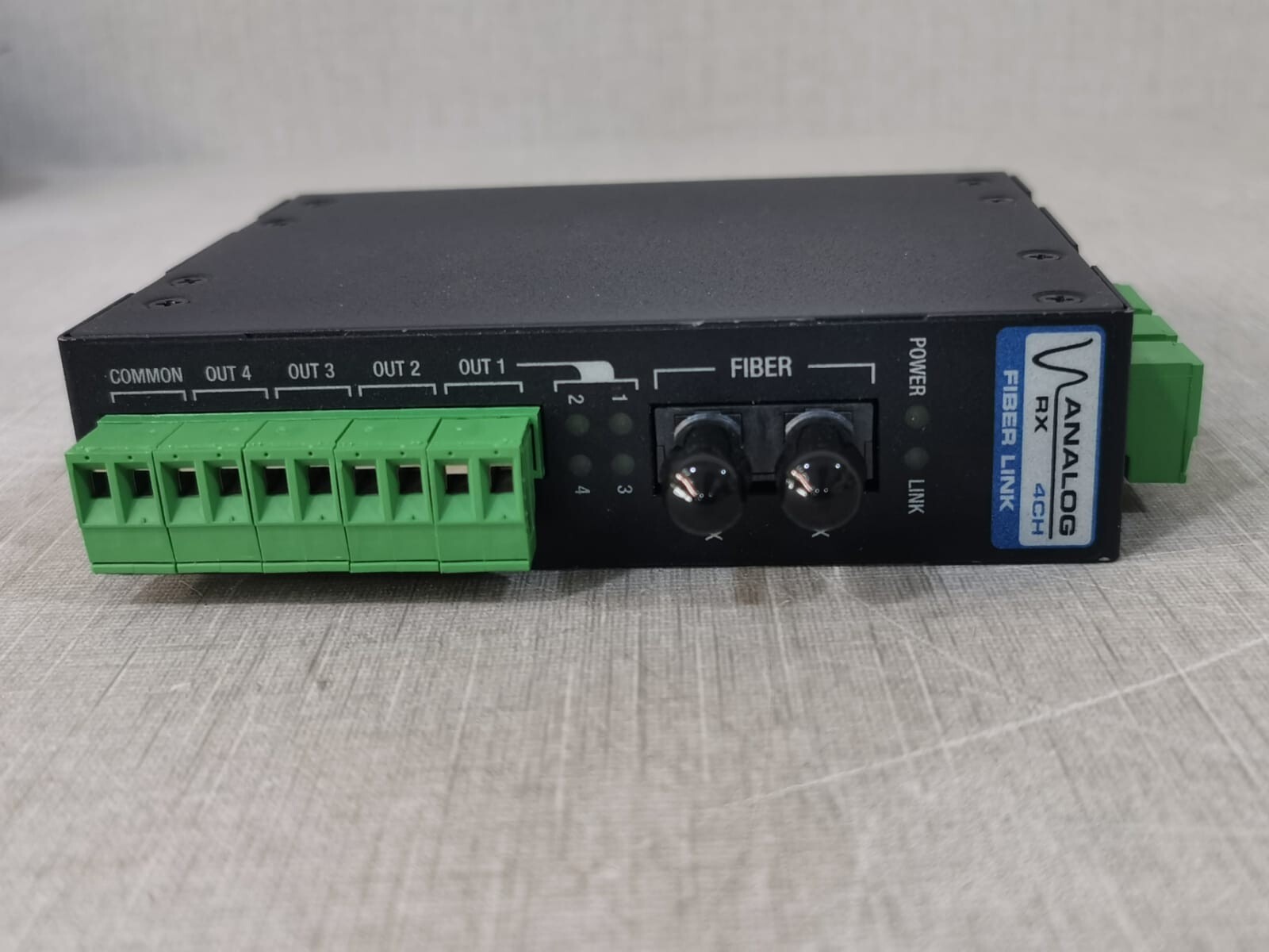 RLH Industries ADH-420RX-50-1 RLH Industries RX High Speed 4 channel 4-20ma ADH-420RX-50-1 Analog Fiber Link 5