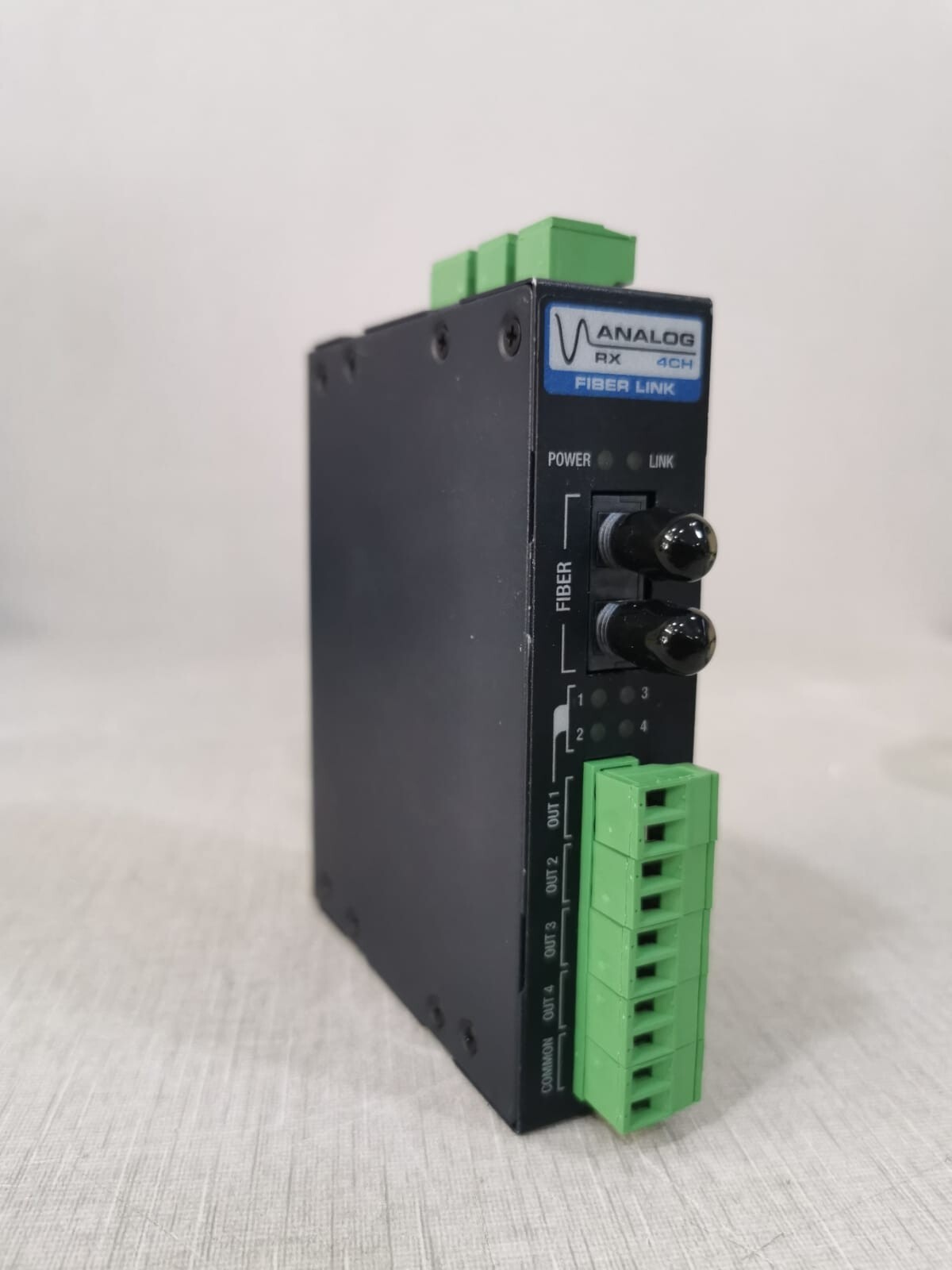 RLH Industries ADH-420RX-50-1 RLH Industries RX High Speed 4 channel 4-20ma ADH-420RX-50-1 Analog Fiber Link 8