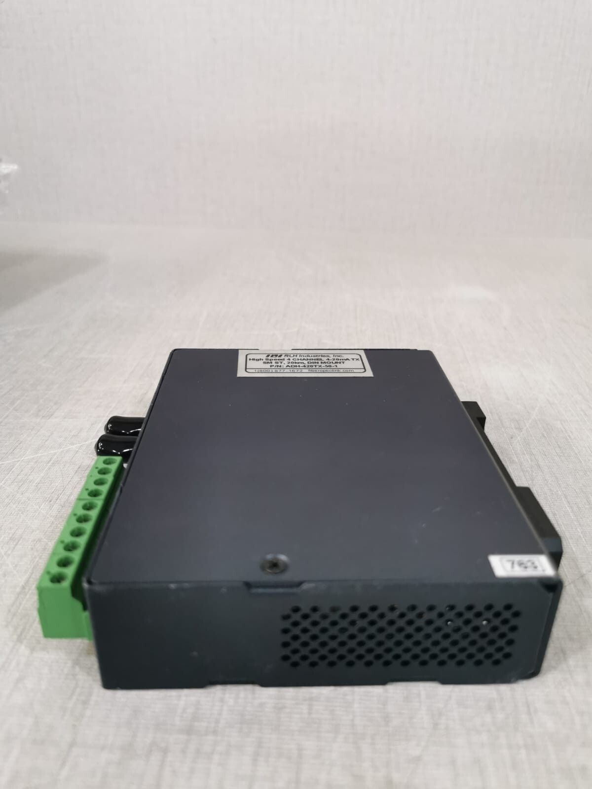 RLH Industries ADH-420TX-50-1 RLH Industries TX High Speed 4 channel 4-20ma ADH-420TX-50-1 Analog Fiber Link 7