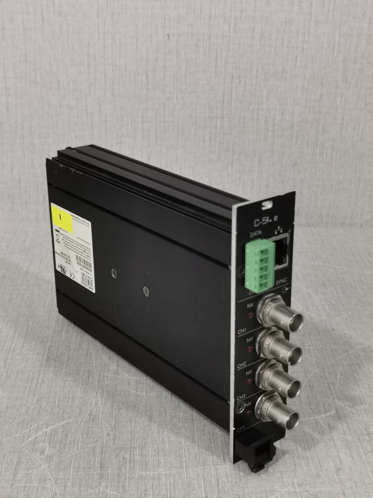 Siqura C-54 E-MC Siqura C-54 E-MC 4 Channel Multi-Codec Video Server 3