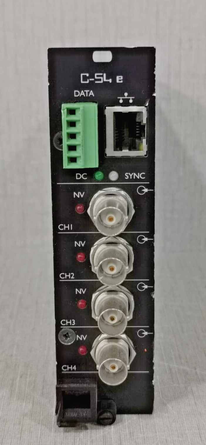 Siqura C-54 E-MC 4 Channel Multi-Codec Video Server