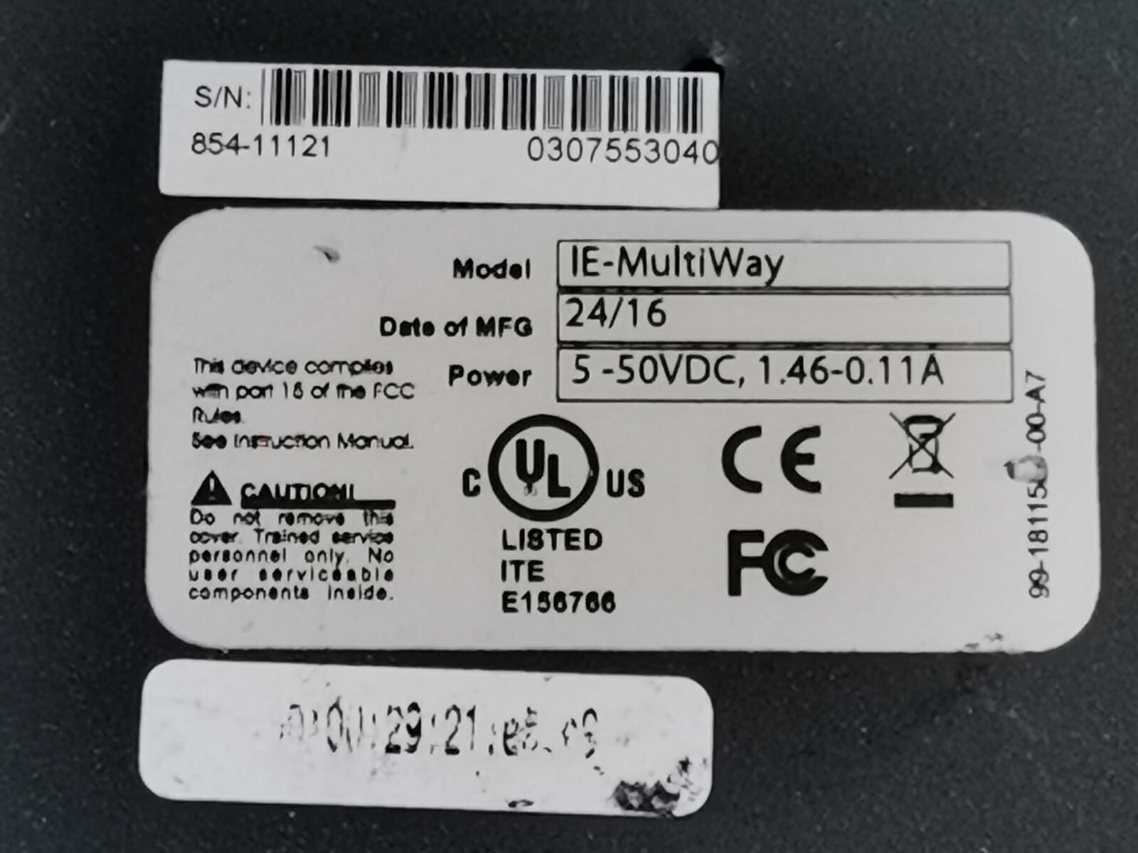 B&B ELECTRONICS IE-MULTIWAY B&B ELECTRONICS IE-MultiWay Media/Mode Converter Gigabit Ethernet 2