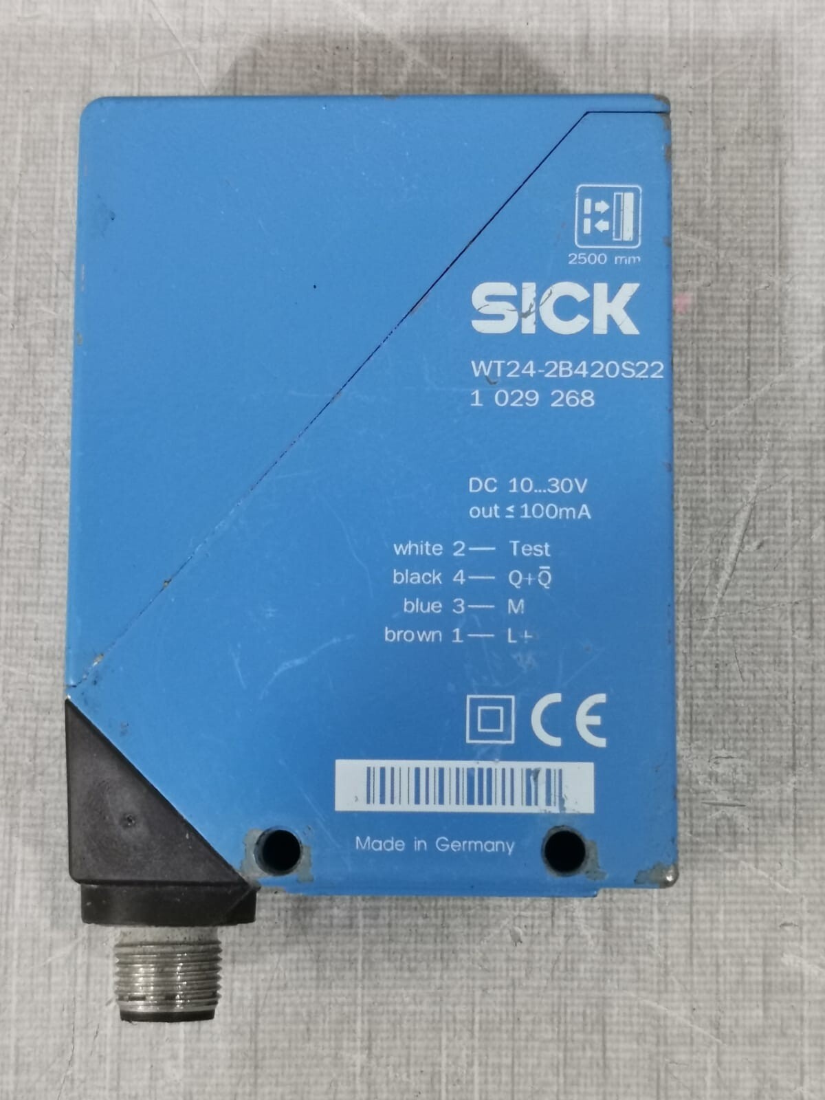 SICK WT24-2B420S22 SICK WT24-2B420S22 Photoelectric Proximity Sensor 3