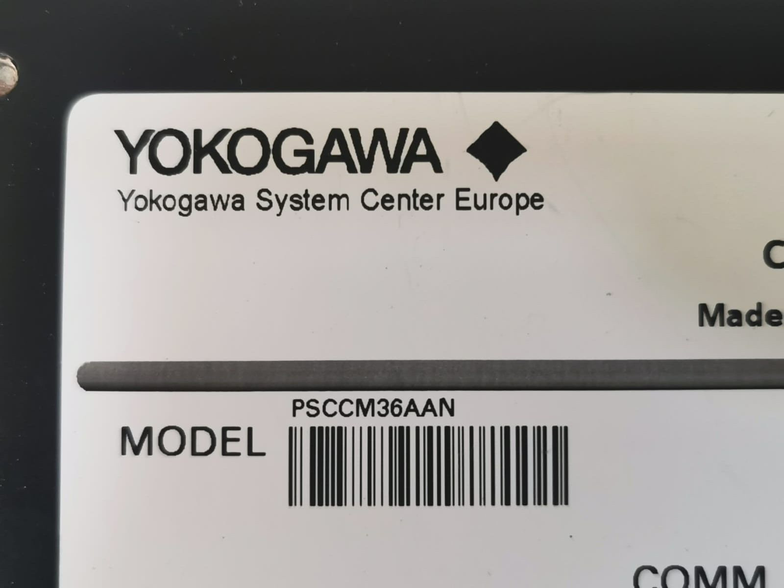 Yokogawa PSCCM36AAN Yokogawa PSCCM36AAN A5E00321325/10 Critical Control Module CCMx 6m Prosafe-PLC 2