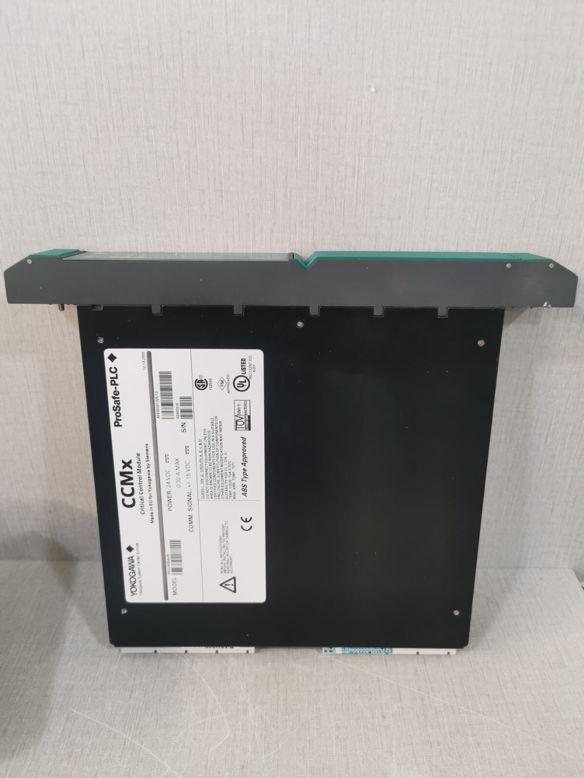 Yokogawa PSCCM36AAN Yokogawa PSCCM36AAN A5E00321325/10 Critical Control Module CCMx 6m Prosafe-PLC 4