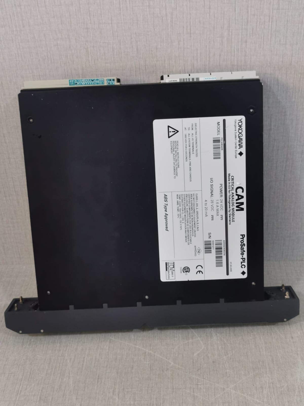 Yokogawa PSCAMAAN Yokogawa PSCAMAAN A5E00239363/04 Critical Analog Module ProSafe-PLC 7