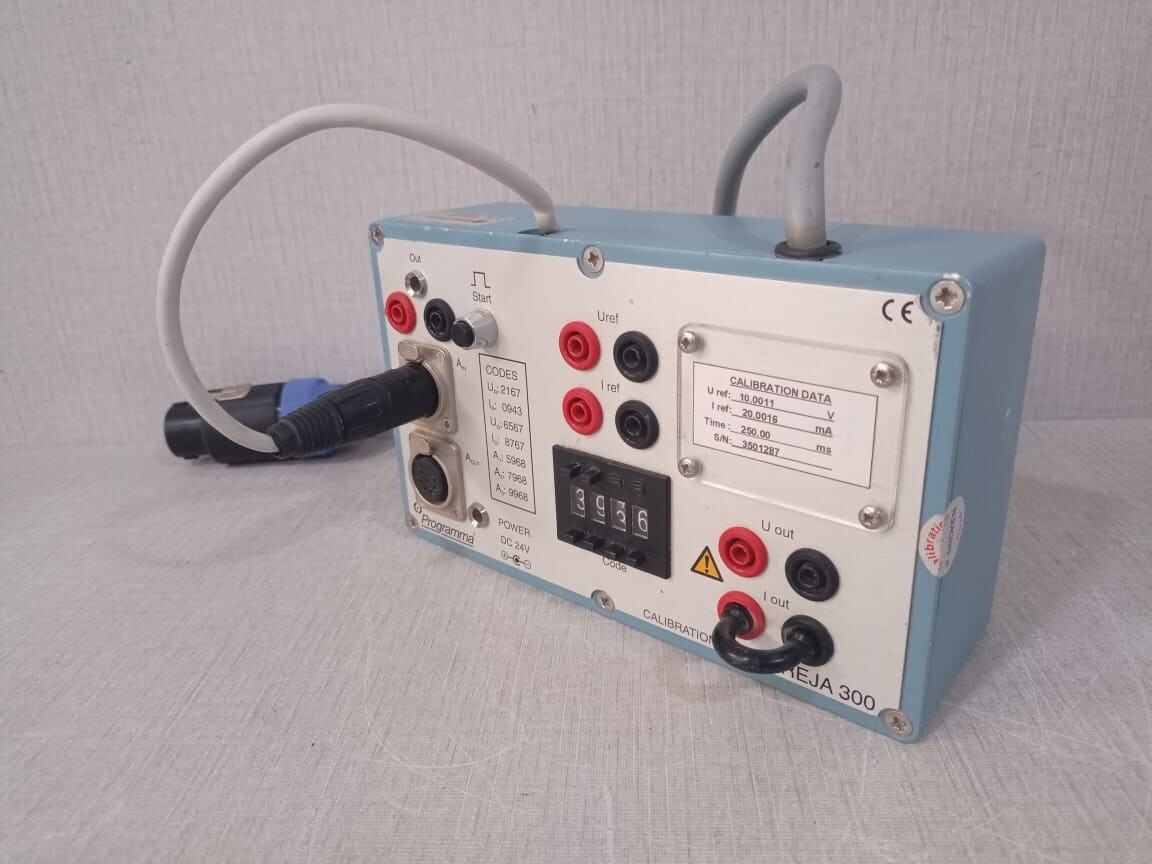 Programma FREJA 300 Programma FREJA 300 Calibration Box 2 3