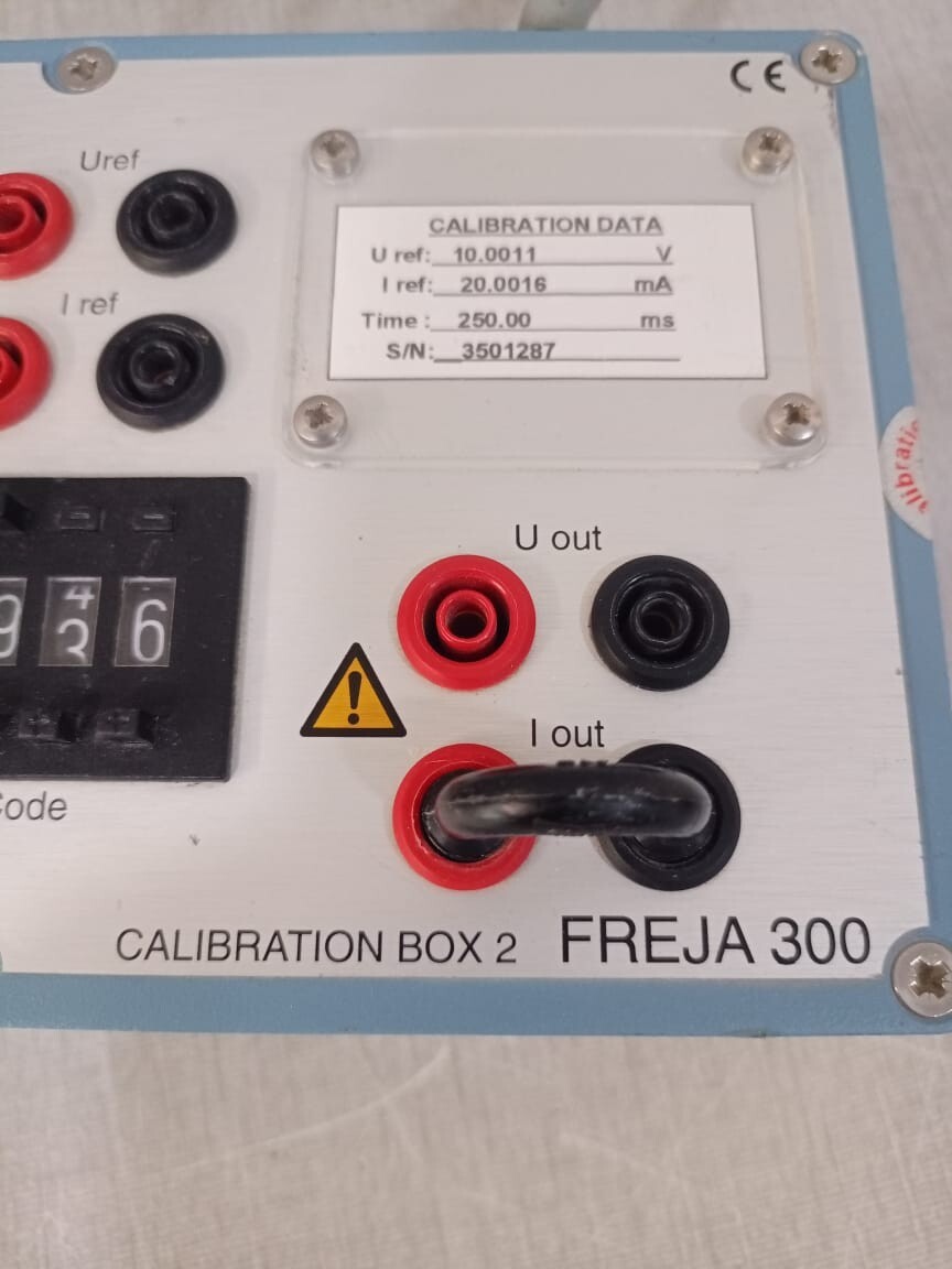 Programma FREJA 300 Programma FREJA 300 Calibration Box 2 6