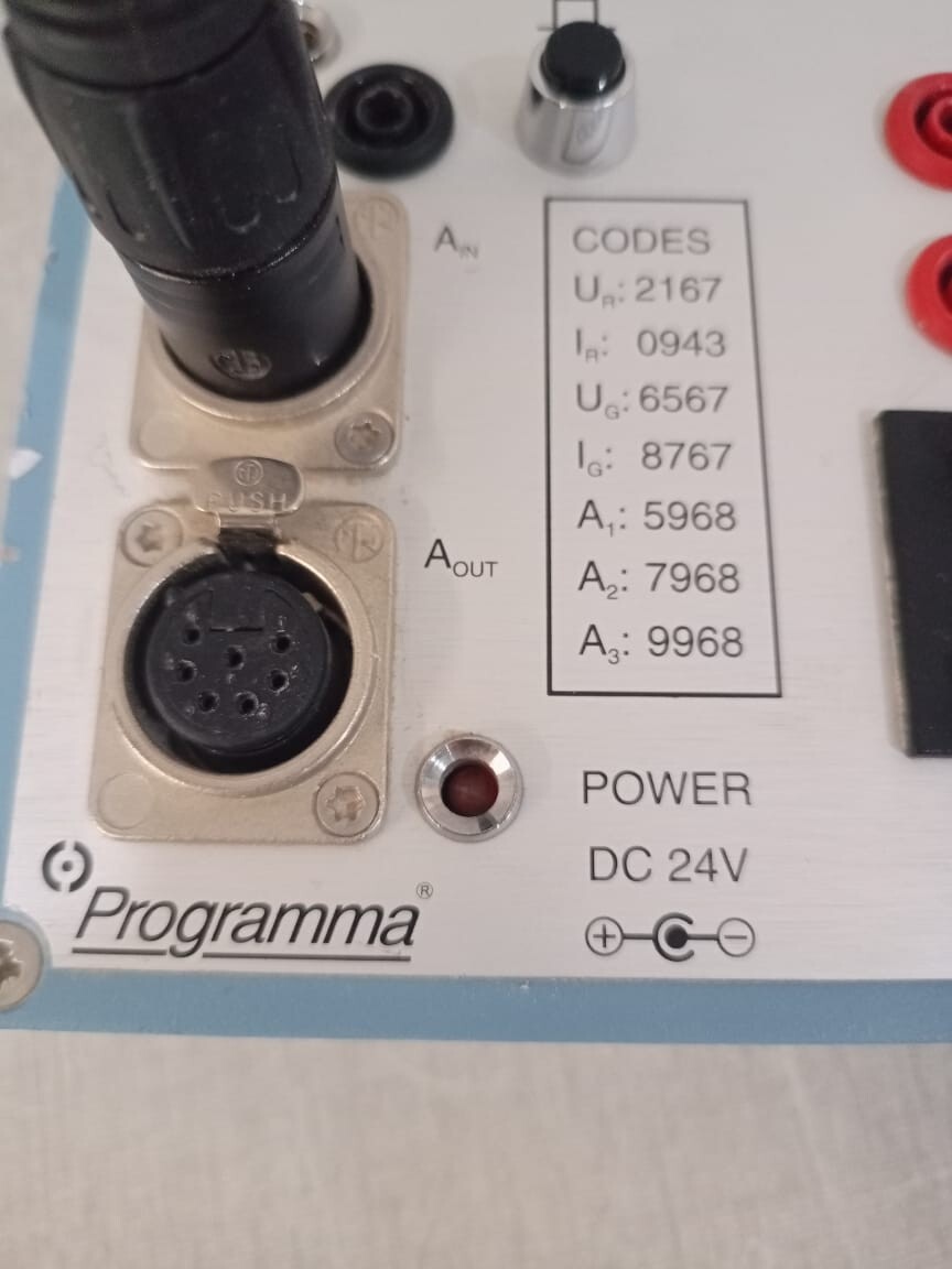 Programma FREJA 300 Programma FREJA 300 Calibration Box 2 8