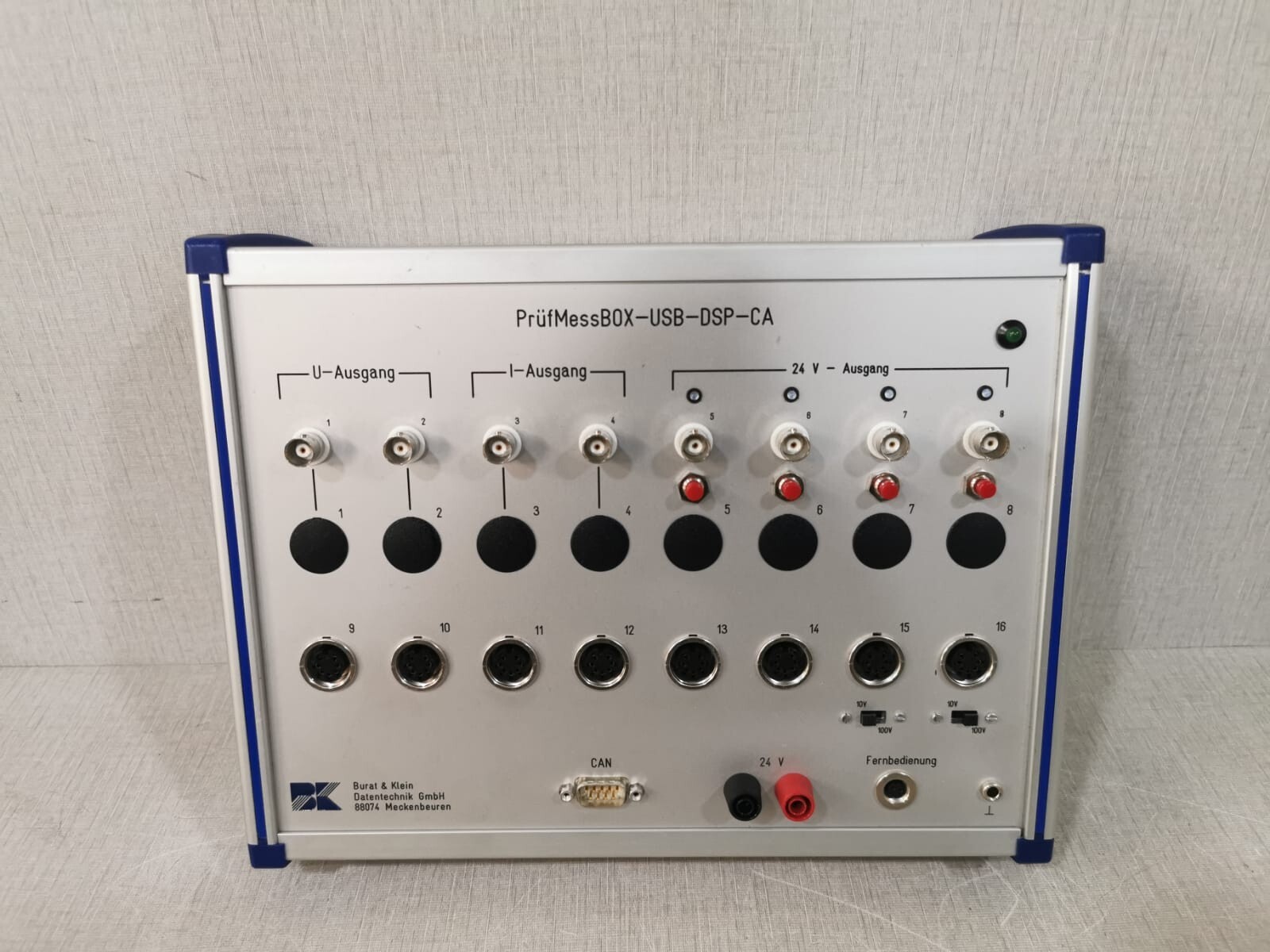 Burat & Klein 5025 Burat & Klein 5025 PrufMessBOX-USB-DSP-CA 3