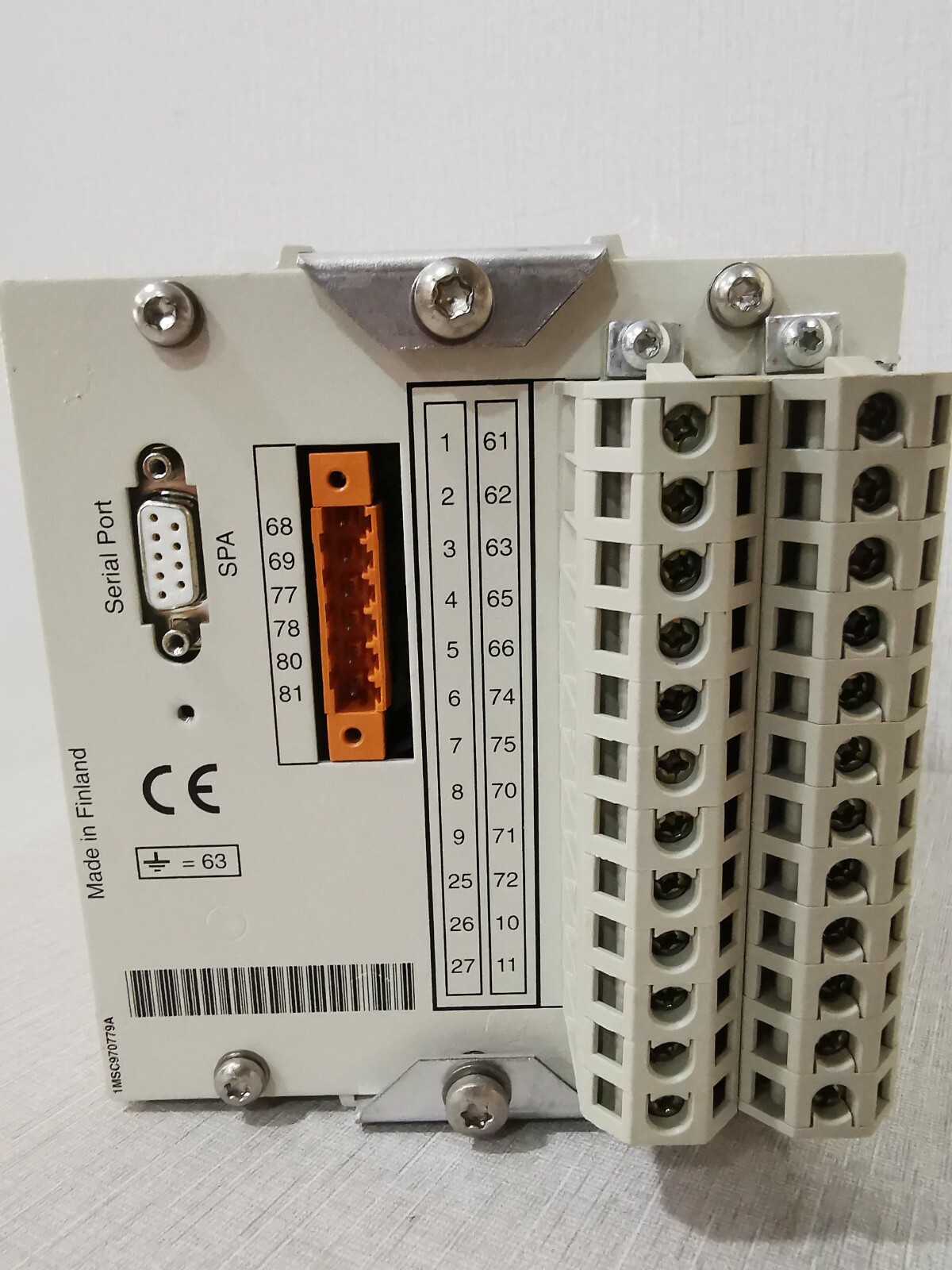 ABB SPCJ 4D29 ABB SPAJ 140 C OVERCURRENT & EARTH-FAULT RELAY SPCJ 4D2 9