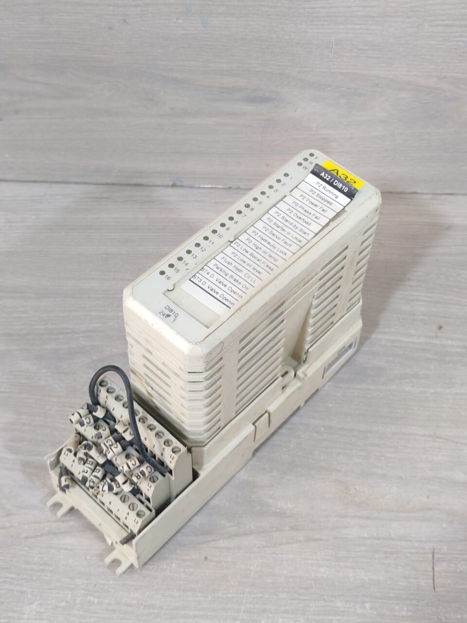 ABB 3BSE008508R1 PR:C & 3BSE008508R1 PR;F ABB DI810 3BSE008508R1 PR:C & 3BSE008508R1 PR;F DIGITAL INPUT MODULE 4