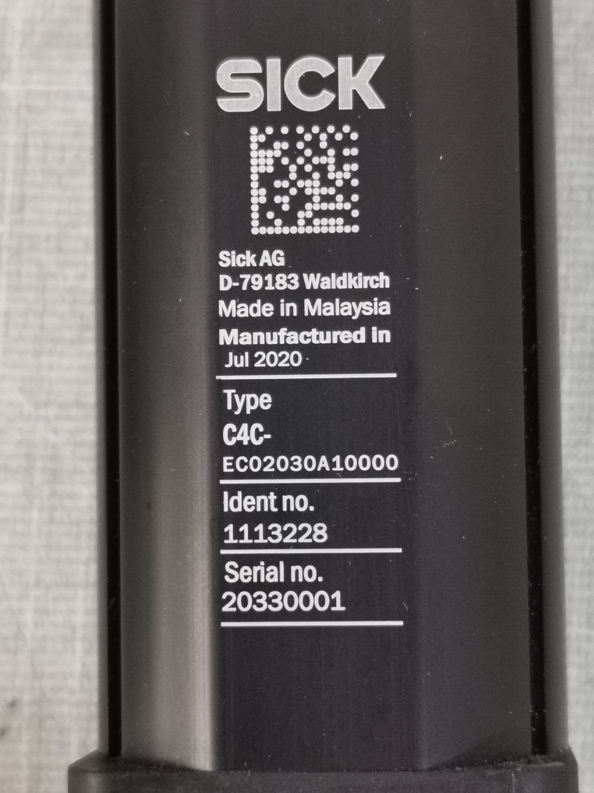 SICK EC2030A10000 SICK C4C-EC2030A10000 Safety Light Curtains 1113228 3