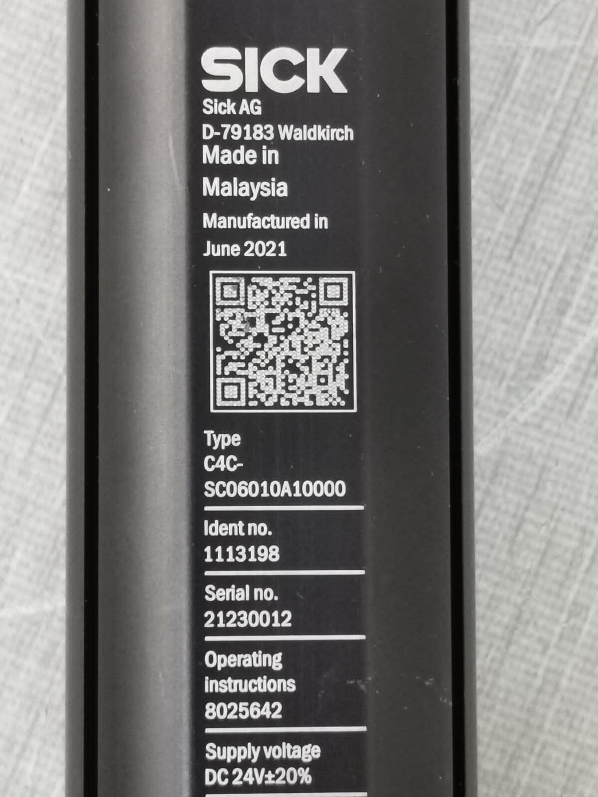 SICK C4C-SC06010A10000 SICK C4-RD C4C-SC06010A10000 Safety Light Curtains 1113198 DC 24V 2