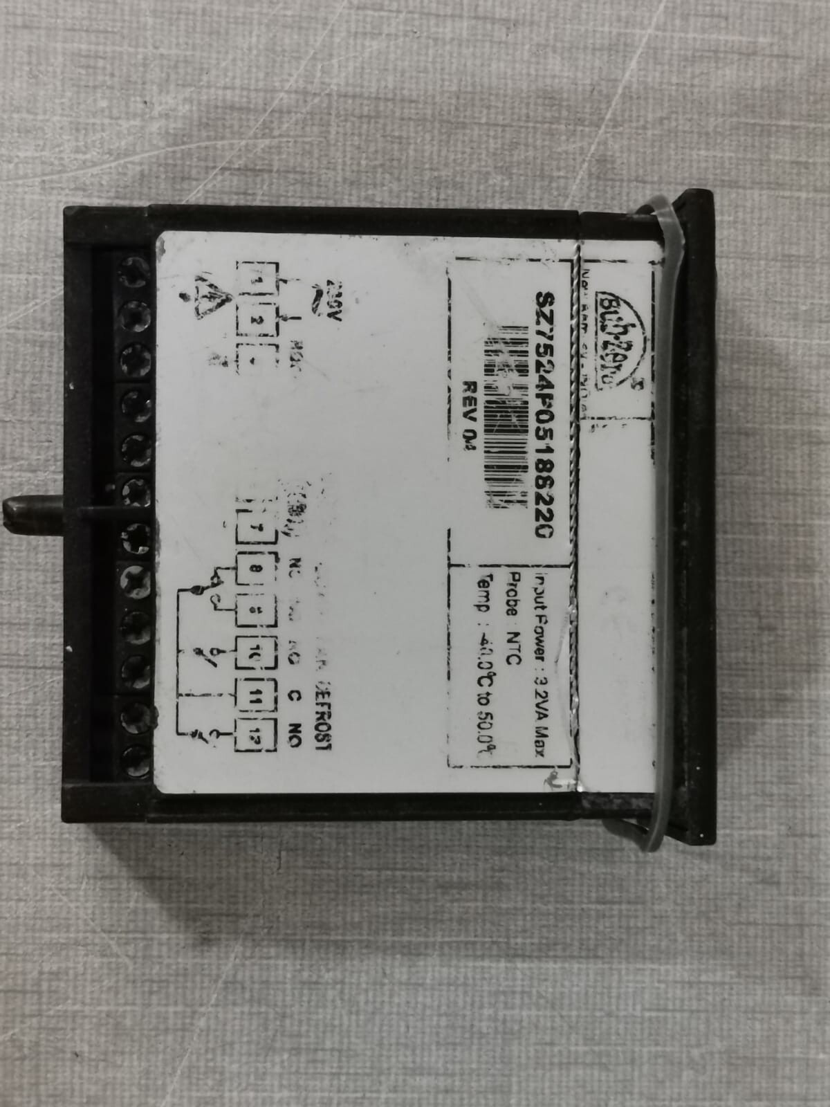 Sub-Zero SZ7524P05188220 Sub-Zero Sz-7524-p / SZ7524P05188220 On-Off Freezer Controller 5