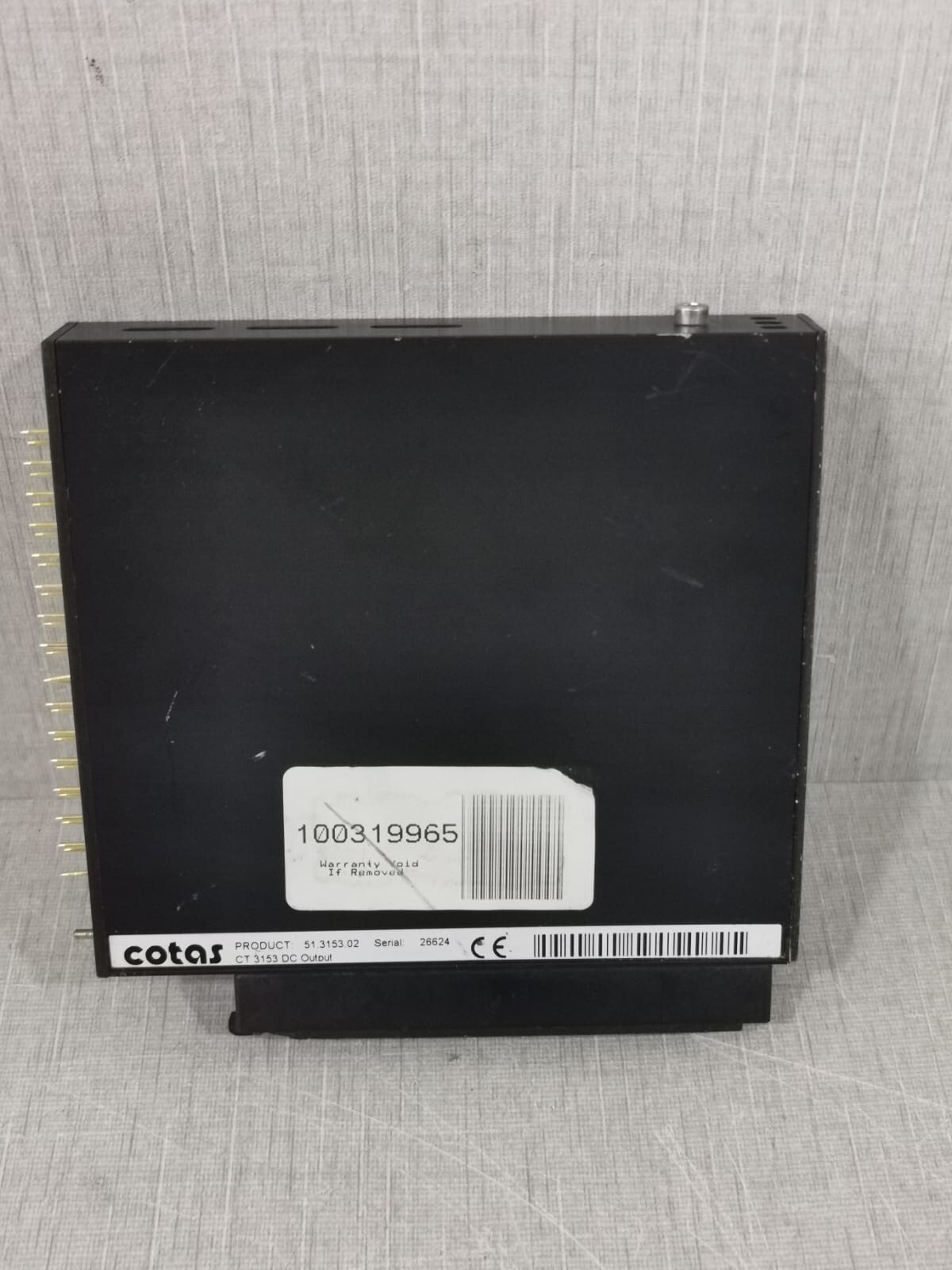 Cotas CT 3153 Cotas 51.3153.02 / CT 3153 DC OUTPUT MODULE 9