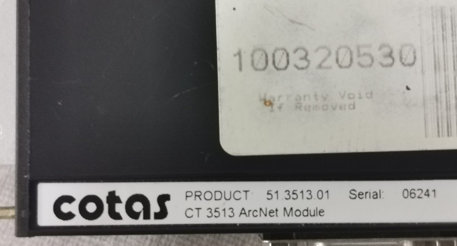 COTAS COTAS-51 COTAS 51.3513.01 / CT 3513 ARCNET MODULE 5