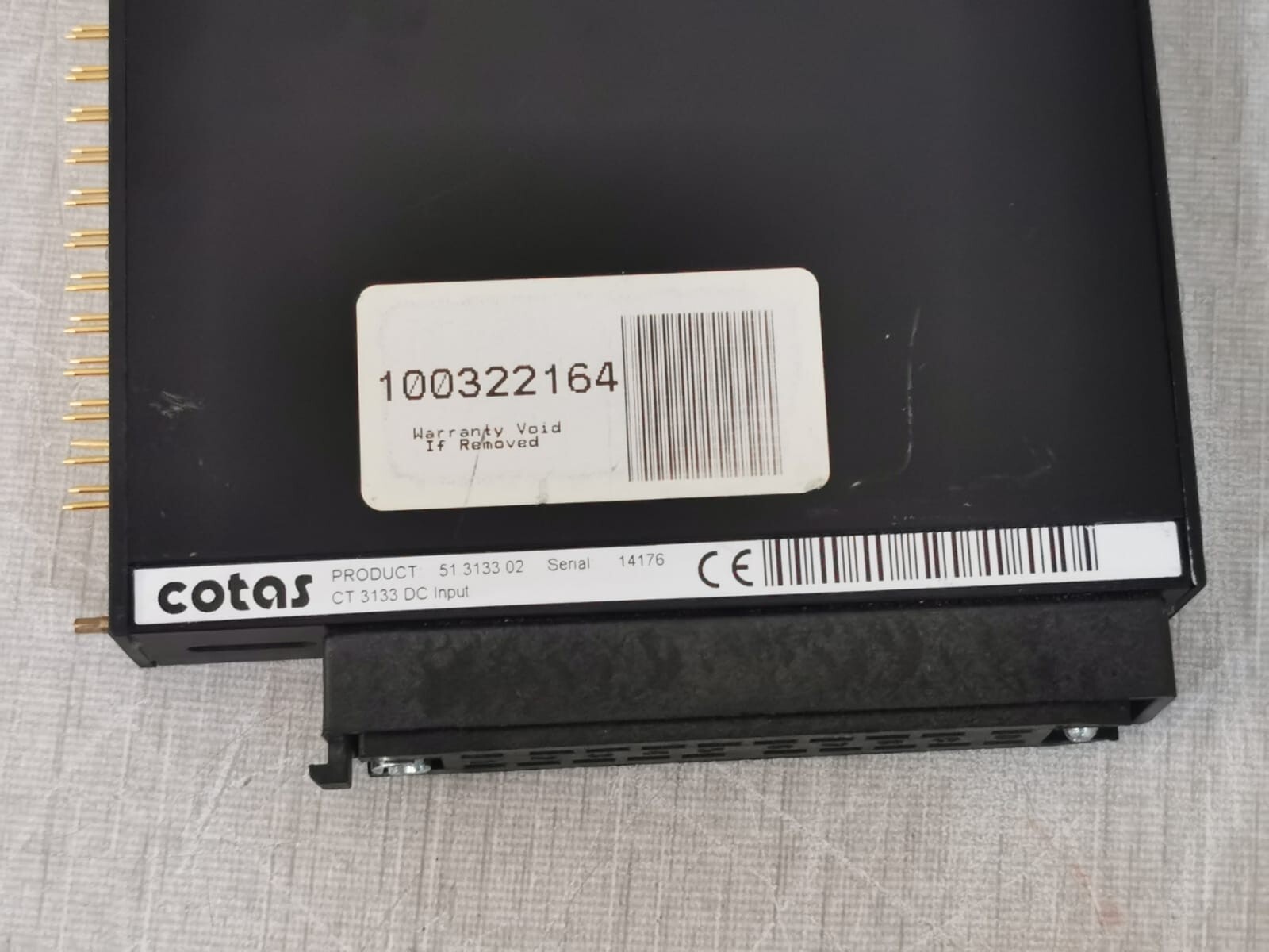 COTAS COTAS 51.3133.02 / CT 3133 COTAS 51.3133.02 / CT 3133 DC Input Module 3