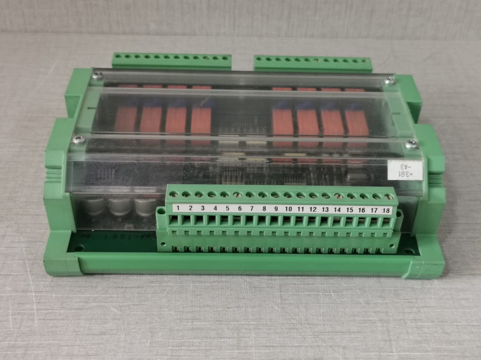 SEG Power Connection 8440-1291 SEG EM1-D-DR 8440-1291 REV. Switching Module 12/24VDC 7