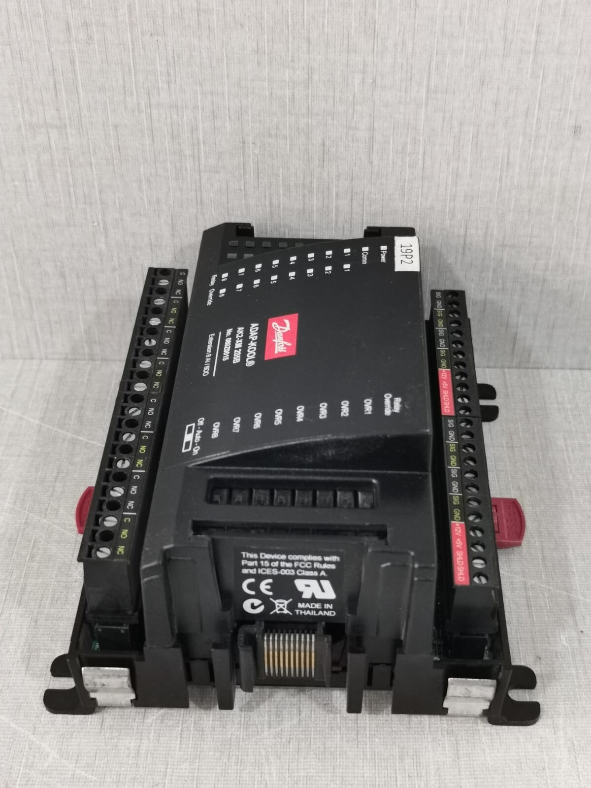 Danfoss AK2-XM 205B Danfoss ADAP-KOOL AK2-XM 205B Extension (8AI/8DO) I/O Module 080Z0015 5