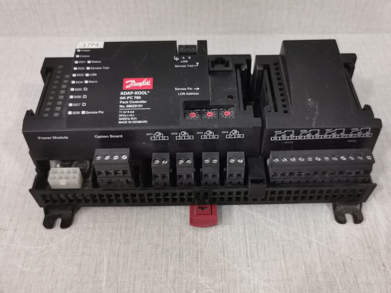 Danfoss AK-PC 780 /  080Z0151 Danfoss ADAP-KOOL AK-PC 780 Pack Controller 080Z0151 24VDC 3