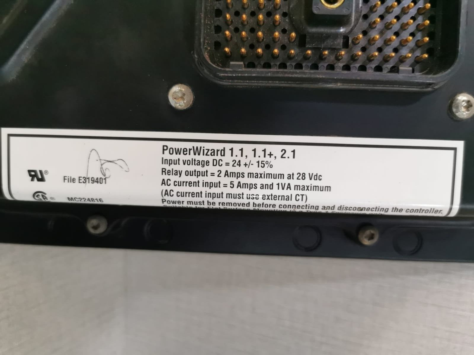 CAT 449-2590-00 Caterpillar OLYMPIAN PowerWizard 1.1,1.1+,2.1 ControlPanel 449-2590-00 4