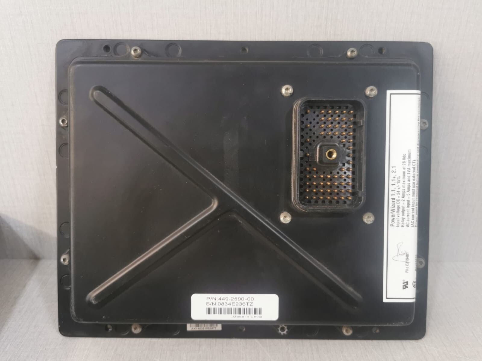 CAT 449-2590-00 Caterpillar OLYMPIAN PowerWizard 1.1,1.1+,2.1 ControlPanel 449-2590-00 7