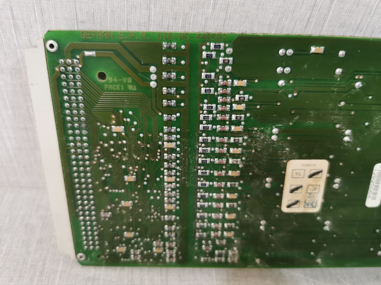GEFRAN U16-NS C.ST.2, 6YC000000000002 GEFRAN U16-NS 6YC000000000002 V05 C.ST.2 Printed Circuit Board 448502 5
