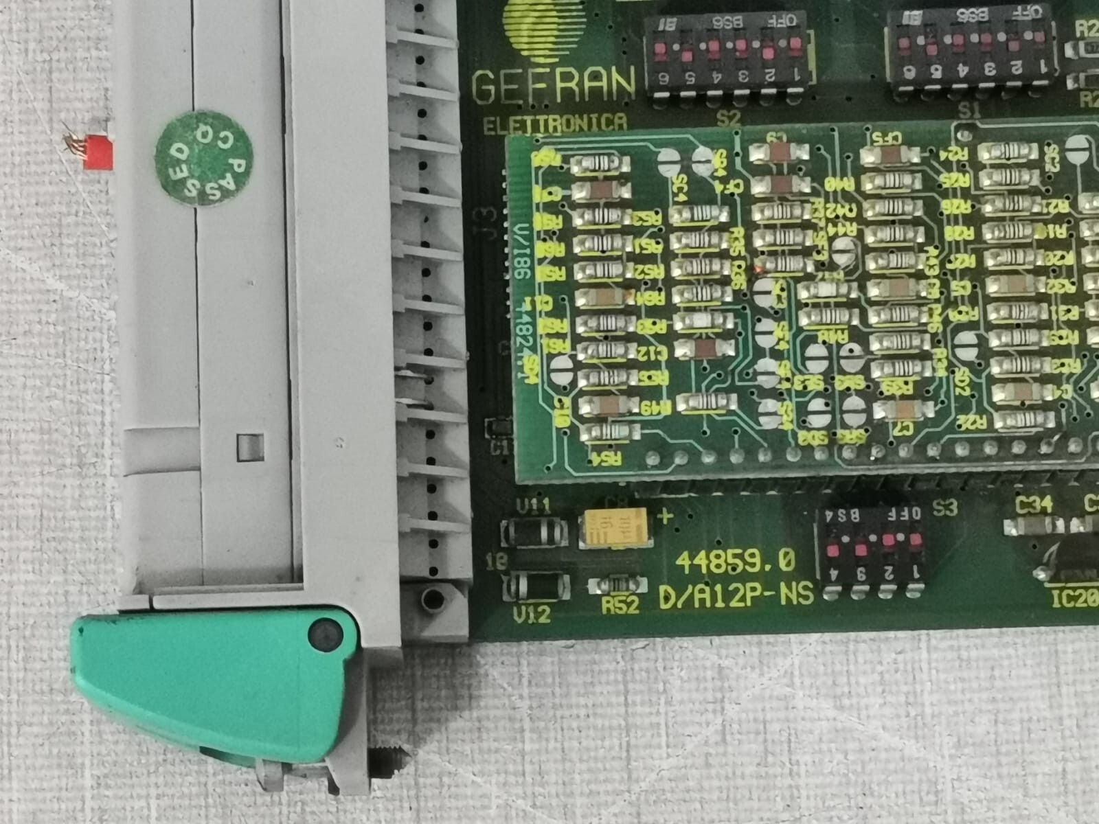 GEFRAN D/A12P-NS 44859.0 6RAMMMMMM110000 V03 GEFRAN D/A12P-NS 44859.0 6RAMMMMMM110000 V03 Printed Circuit Board 3