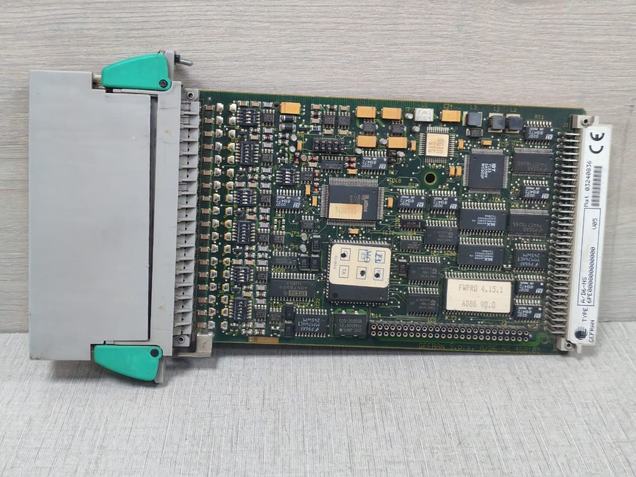 GEFRAN A/D6-NS 450181 6PE000000000000 V05 GEFRAN A/D6-NS 450181 6PE000000000000 V05 PRINTED CICUIT BOARD 5
