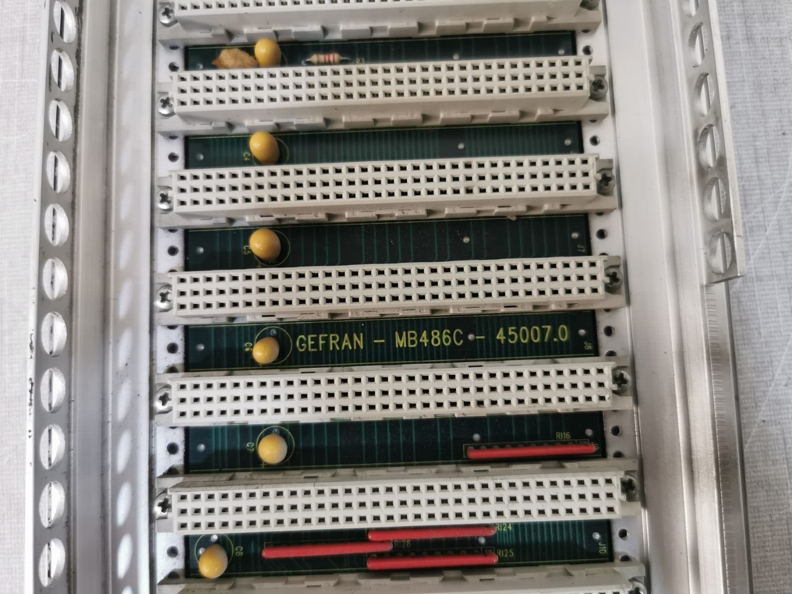 GEFRAN MB486C, 64B000000000000 GEFRAN 64B000000000000 V00 MB 486C Printed Circuit Board 45007.0 2