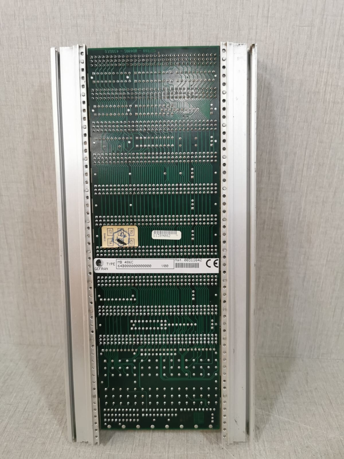 GEFRAN MB486C, 64B000000000000 GEFRAN 64B000000000000 V00 MB 486C Printed Circuit Board 45007.0 5