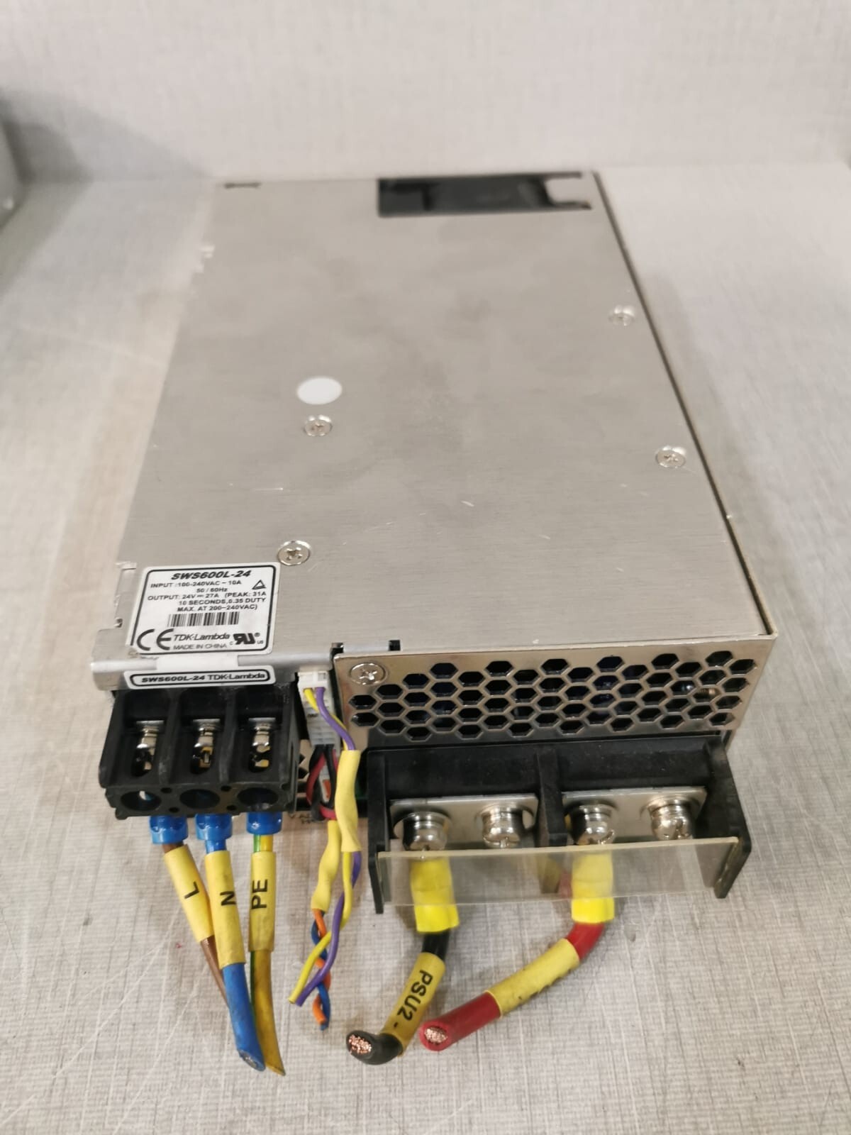 TDK-Lambda SWS600L-24 TDK-Lambda SWS600L-24 Power Supply 3