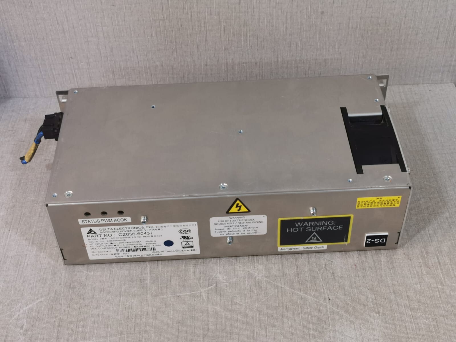 Delta Electronics CZ056-60437 Delta Electronics CZ056-60437 Switching Power Supply 3