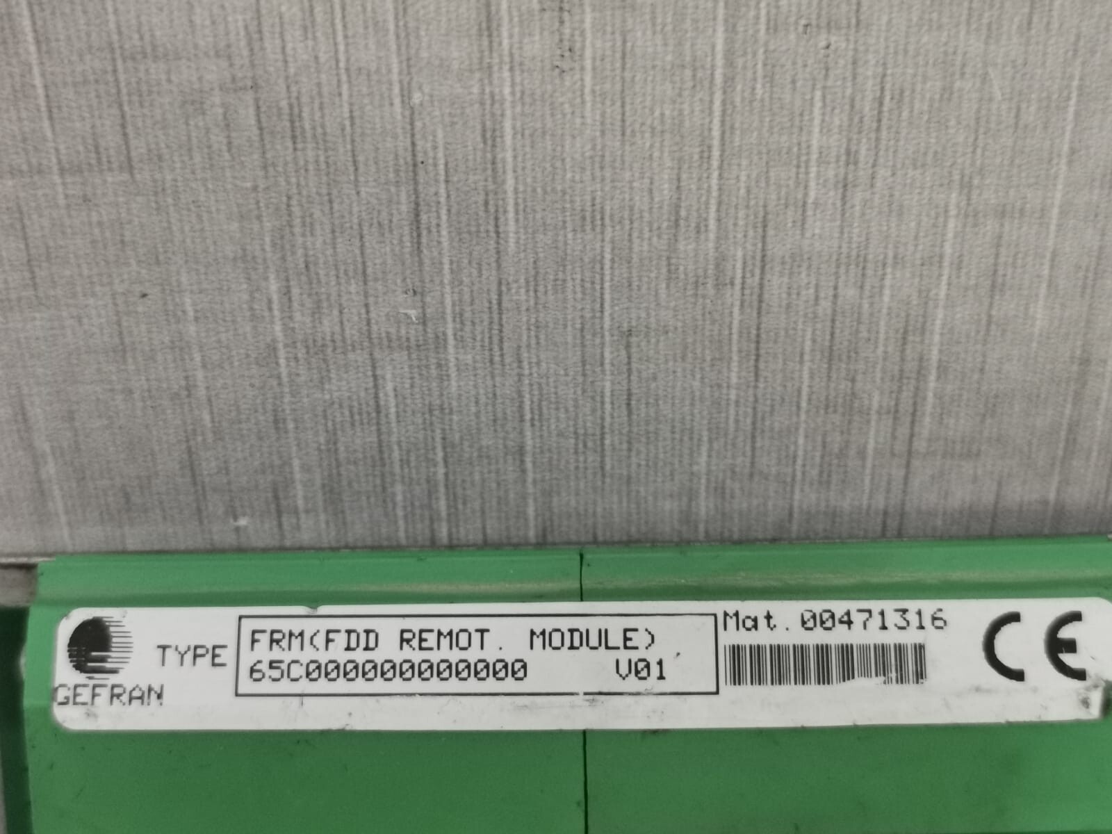 Gefran GEFRAN Gefran FRM FDD Remotation Modul 5