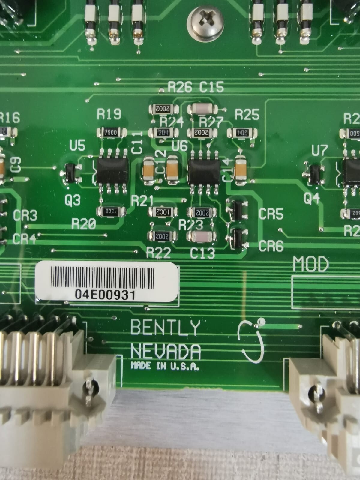 Bentley Bentley Nevada 140471-01 Prox Velom I Bentley Nevada 140471-01 Prox Velom I/O Module 3