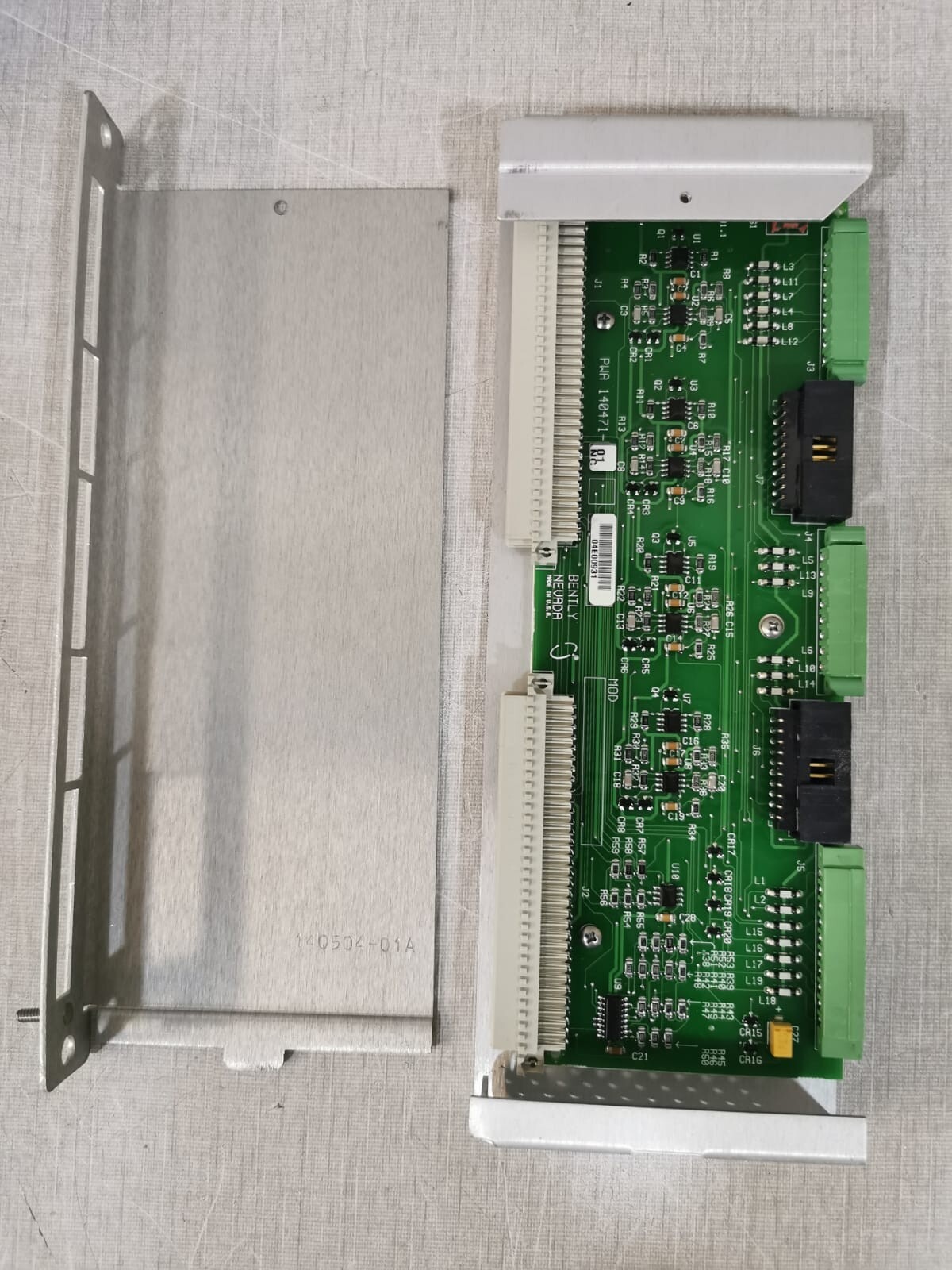 Bentley Bentley Nevada 140471-01 Prox Velom I Bentley Nevada 140471-01 Prox Velom I/O Module 4