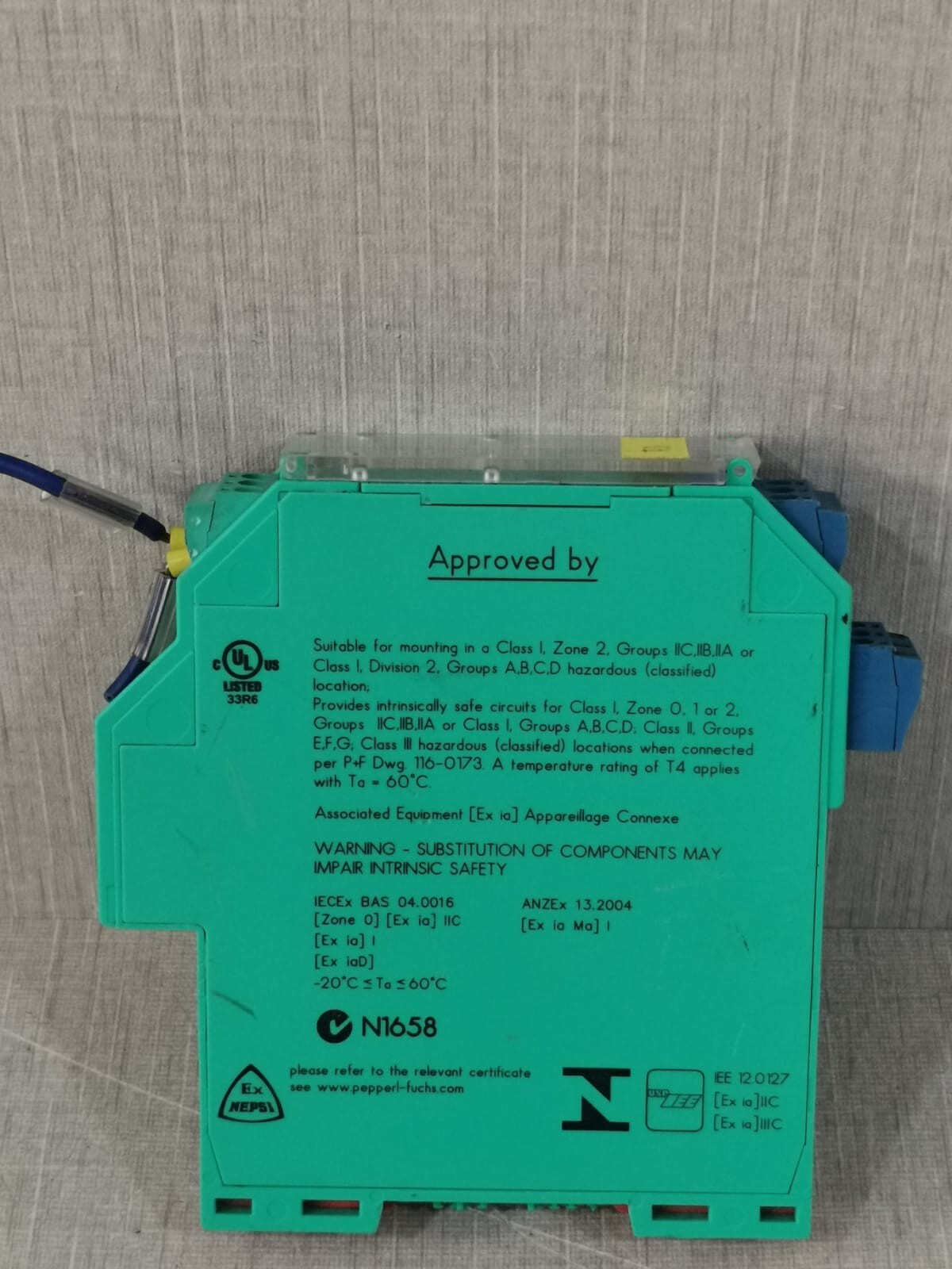 PEPPERL & FUCHS KFD2-STC4-EX1.H PEPPERL & FUCHS KFD2-STC4-EX1.H Smart Transmitter Power Supply 231393 4
