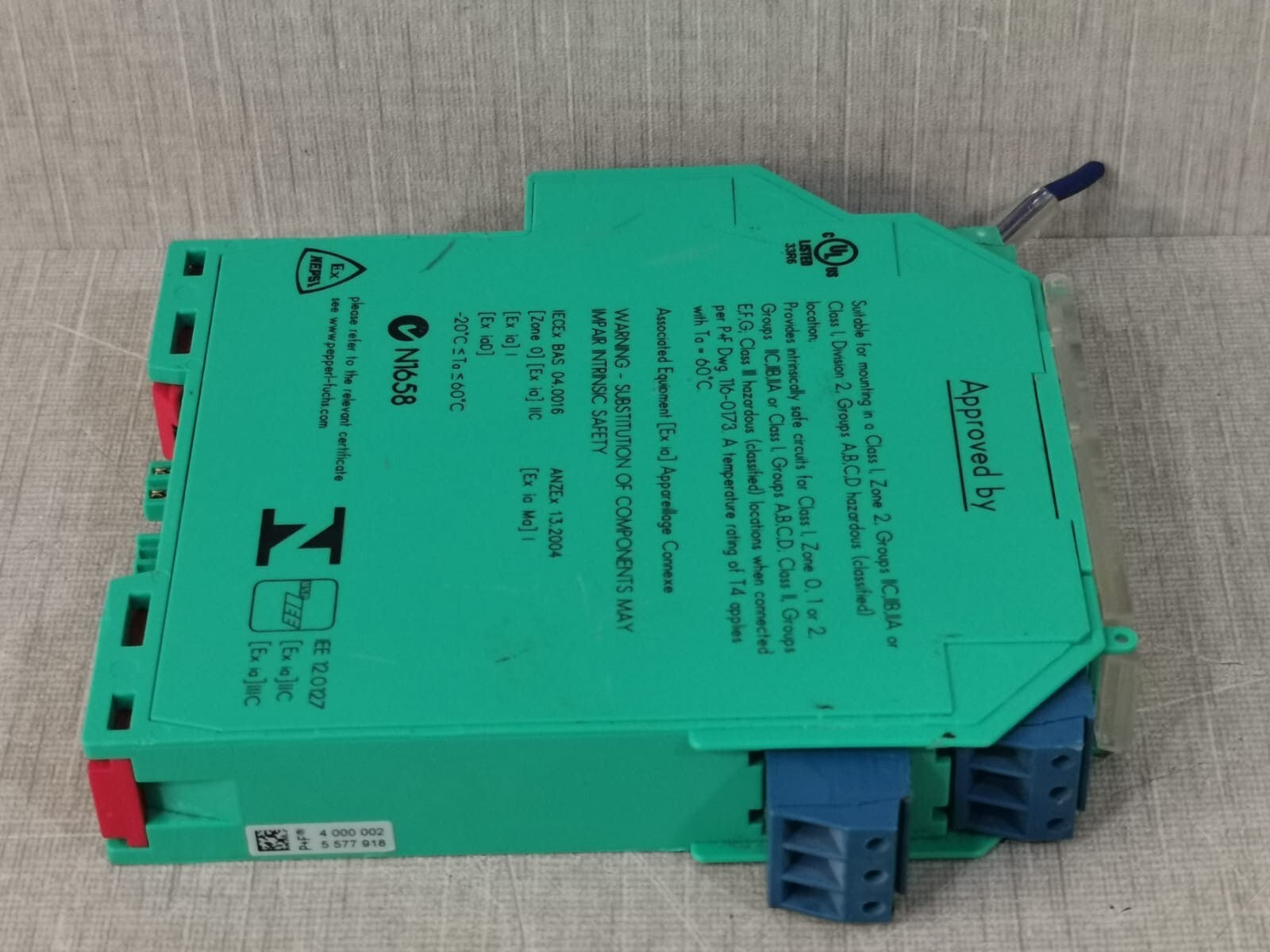 PEPPERL & FUCHS KFD2-STC4-EX1.H PEPPERL & FUCHS KFD2-STC4-EX1.H Smart Transmitter Power Supply 231393 6