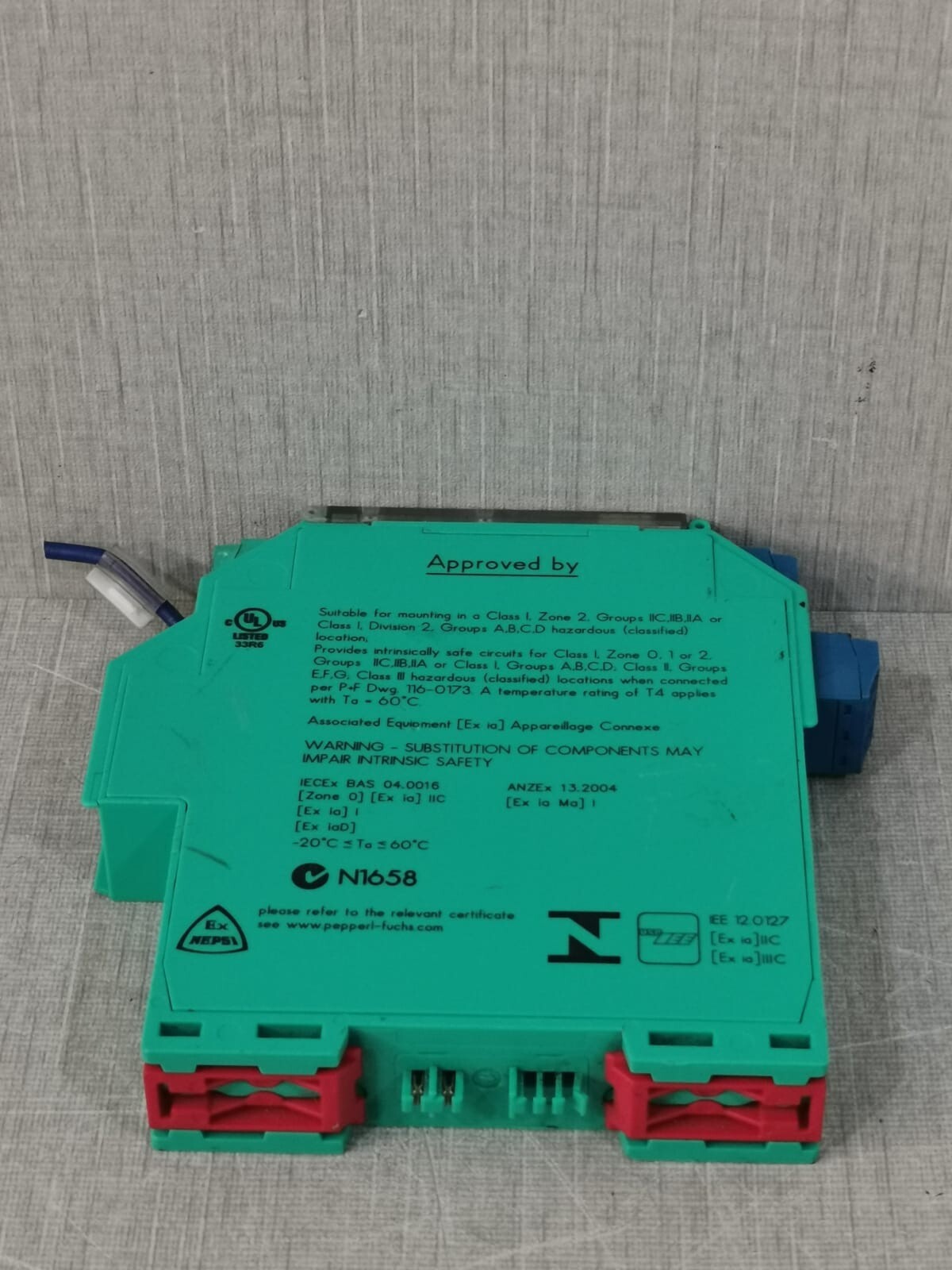 PEPPERL & FUCHS KFD2-STC4-EX1.H PEPPERL & FUCHS KFD2-STC4-EX1.H Smart Transmitter Power Supply 231393 8